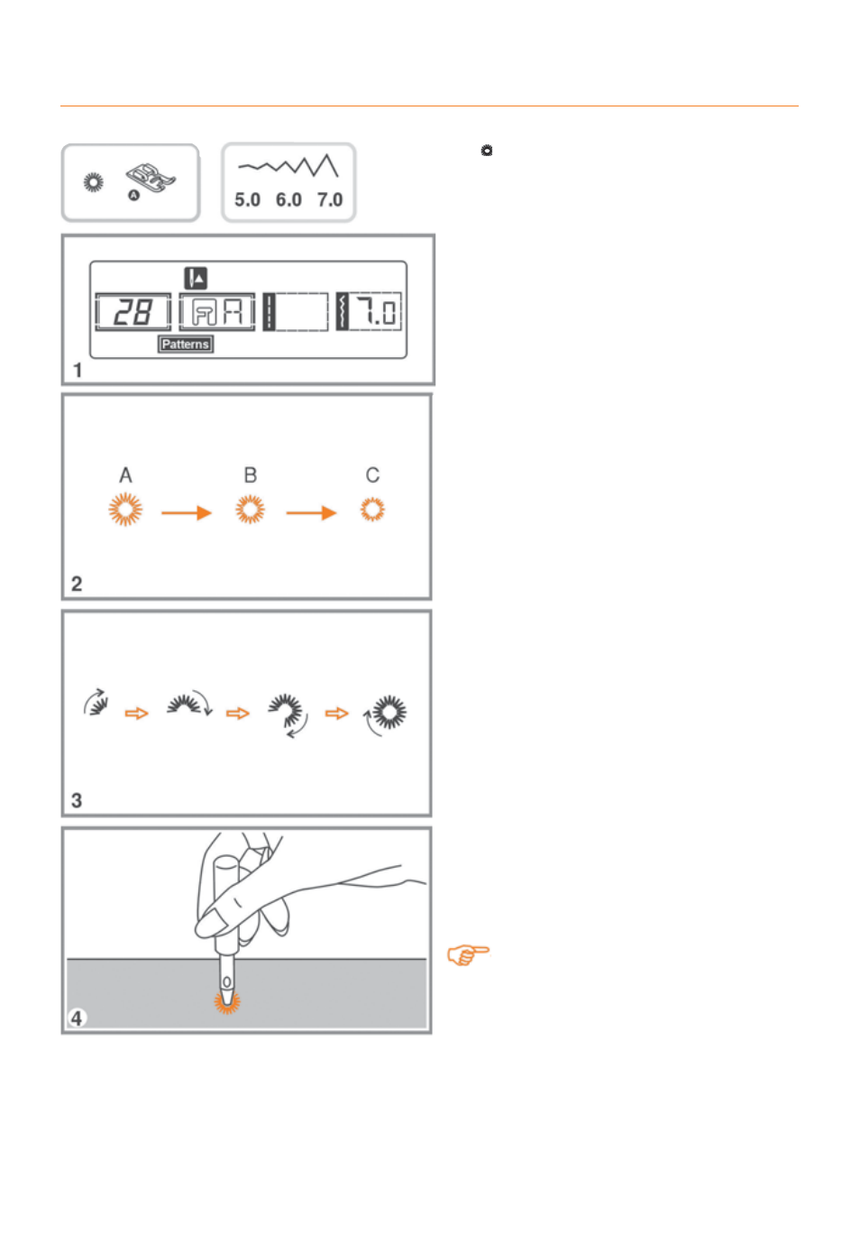 Eyelet stitch | Husqvarna HUSKYSTAN C20 User Manual | Page 47 / 72
