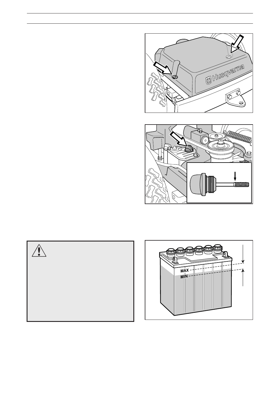 Maintenance | Husqvarna 13 H User Manual | Page 24 / 36