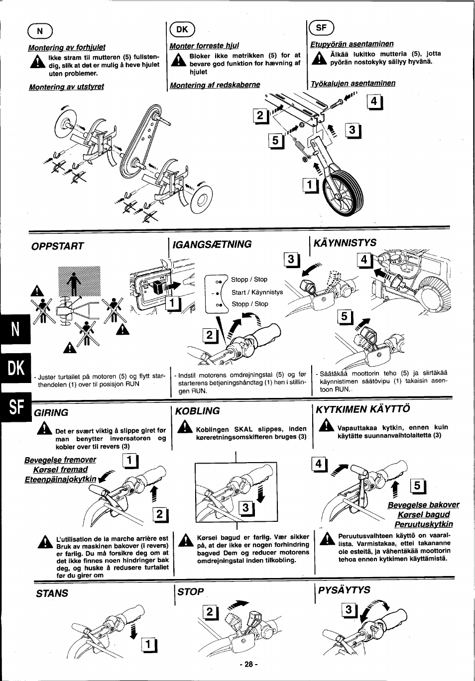 Husqvarna T 500R User Manual | Page 29 / 41