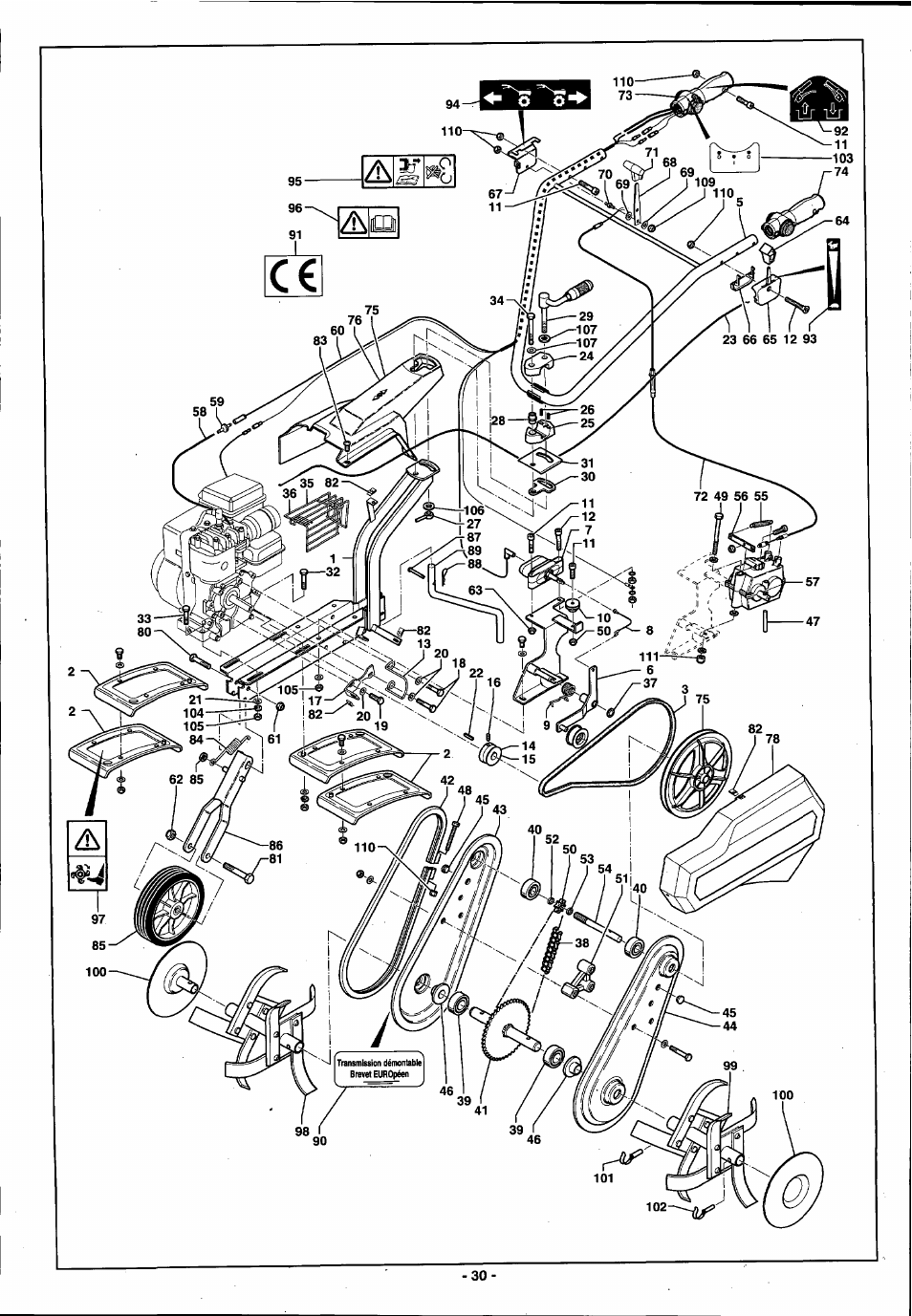 Husqvarna T 500R User Manual | Page 31 / 41