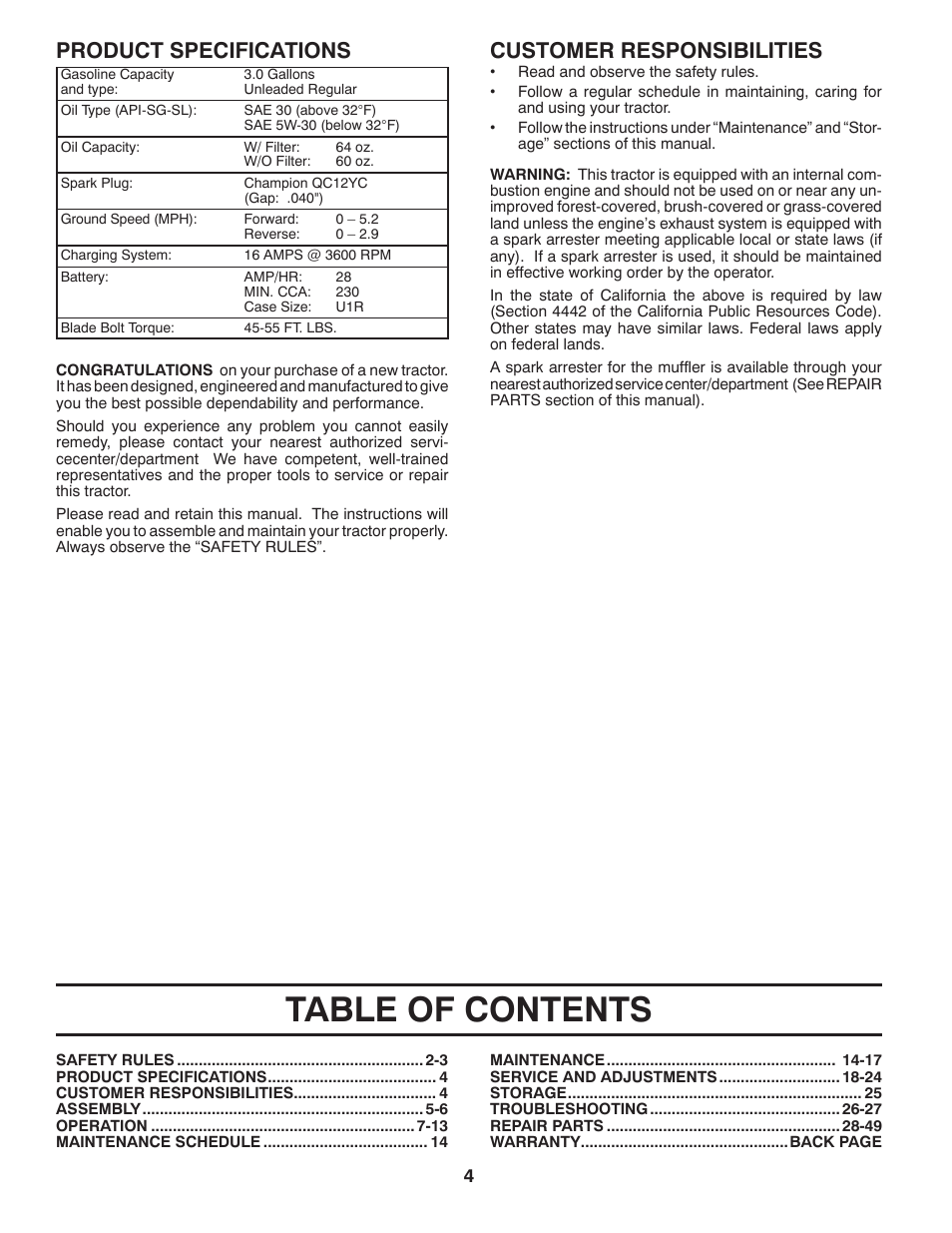 Husqvarna 917.289570 User Manual | Page 4 / 30