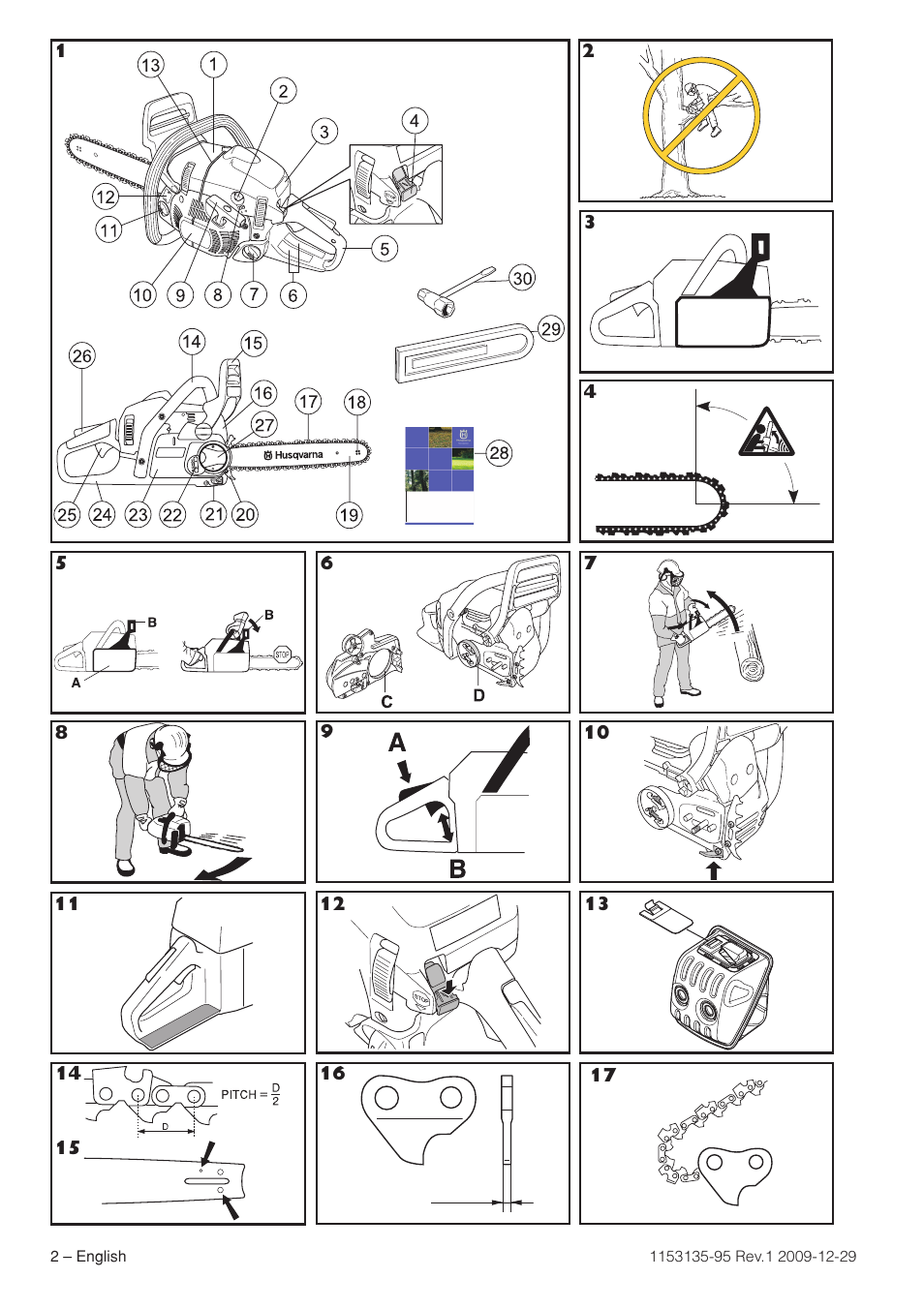 Husqvarna 435 User Manual | Page 2 / 36