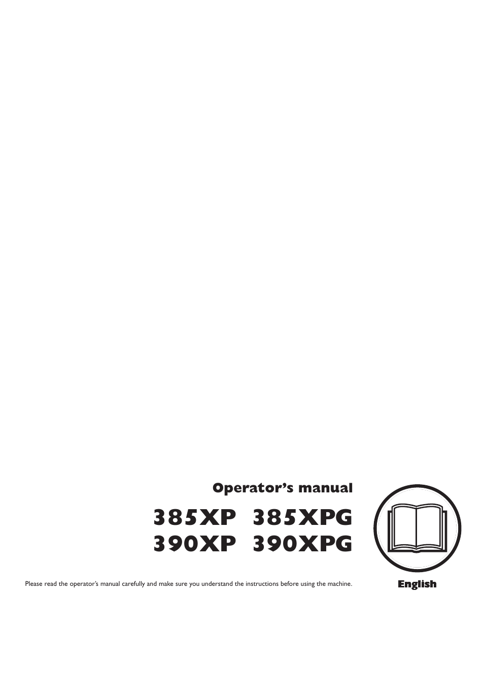 Husqvarna 390XPG User Manual | 44 pages