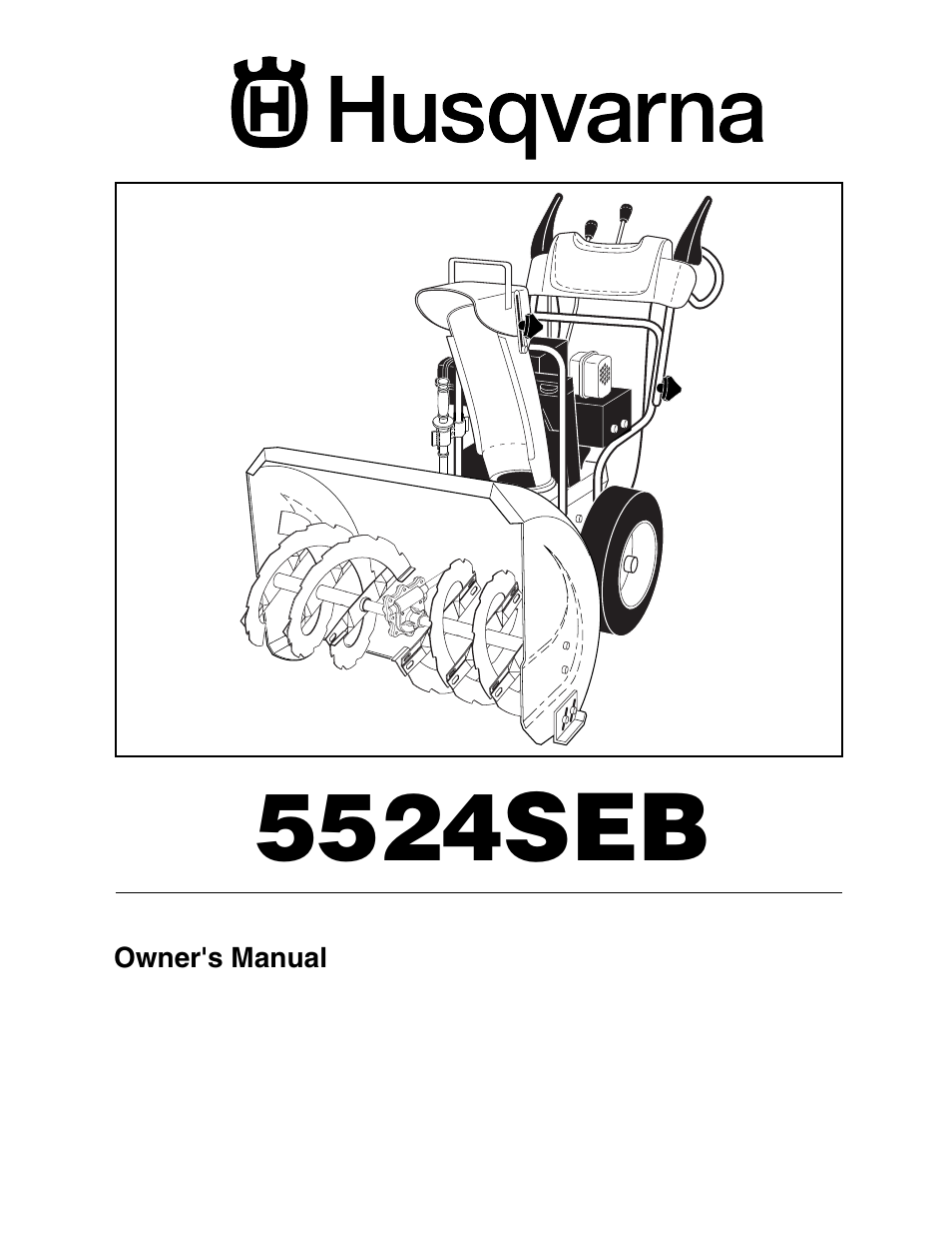 Husqvarna 5524SEB User Manual | 32 pages