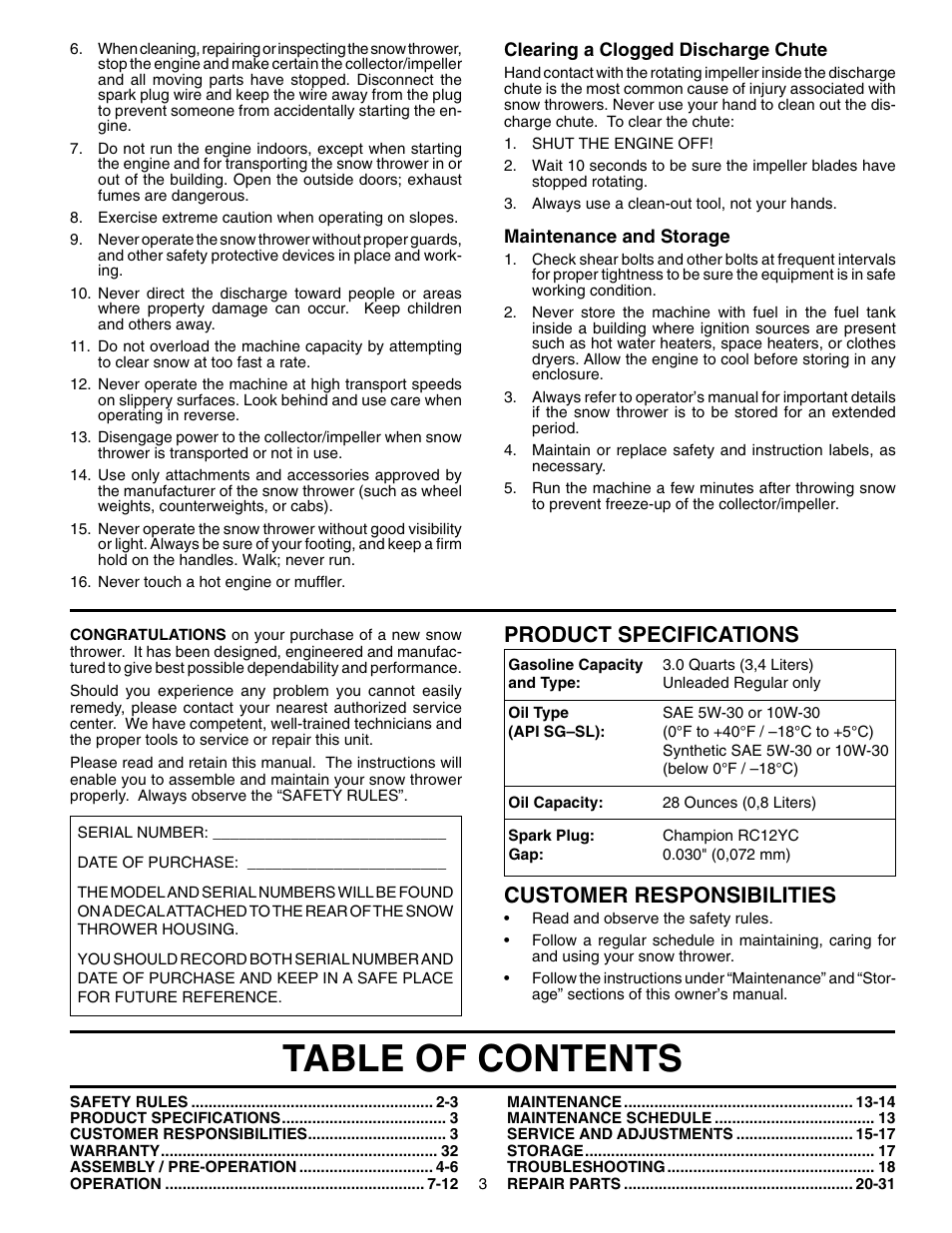Husqvarna 5524SEB User Manual | Page 3 / 32
