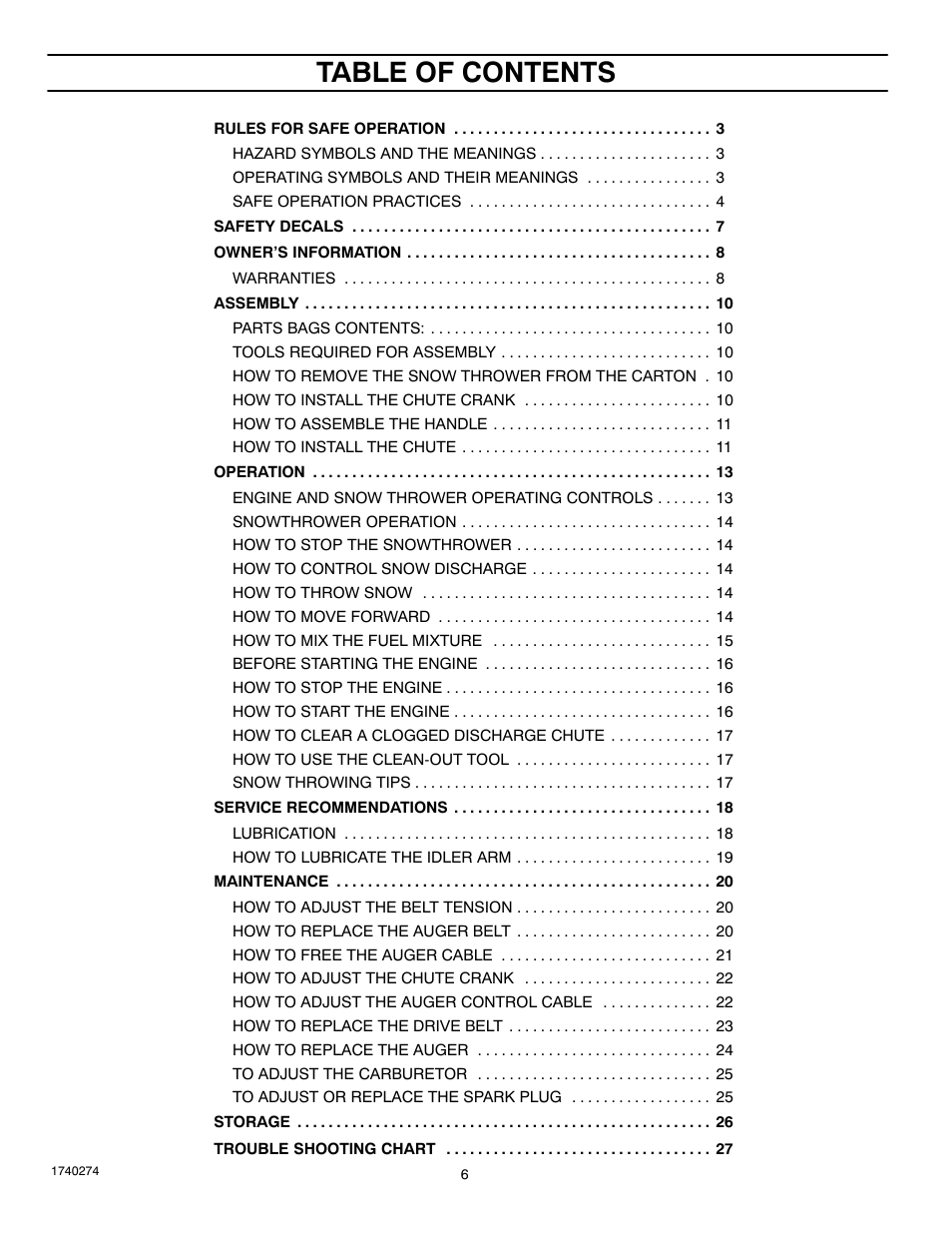 Husqvarna 521SSR User Manual | Page 6 / 28