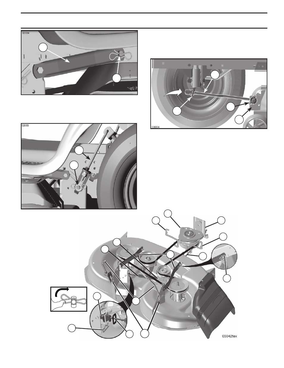 Service and adjustments | Husqvarna 2042 LS User Manual | Page 19 / 45