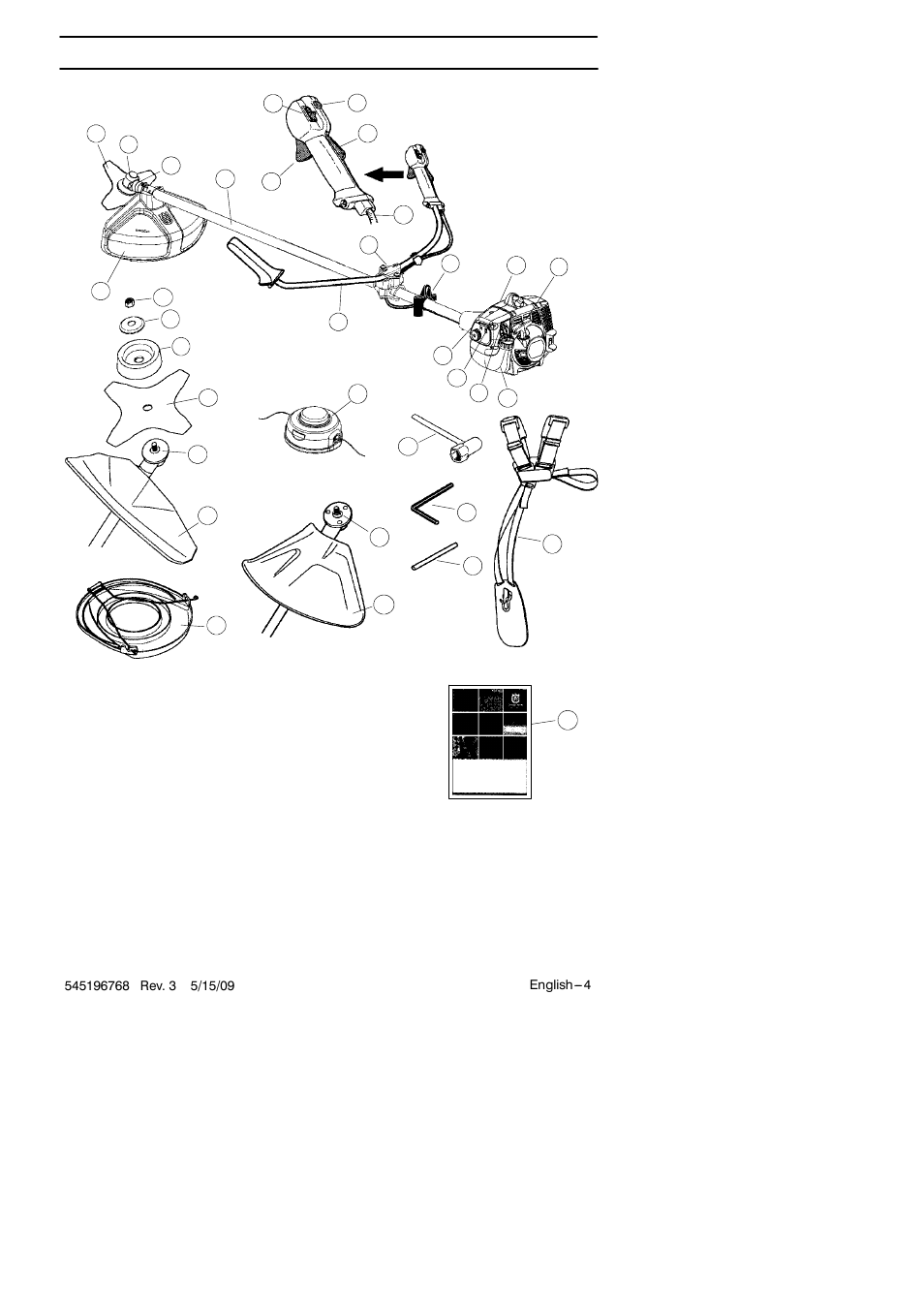 What is what | Husqvarna 128R User Manual | Page 4 / 27
