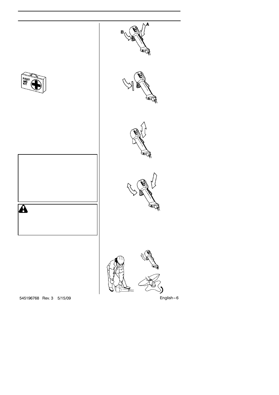 General safety precautions | Husqvarna 128R User Manual | Page 6 / 27