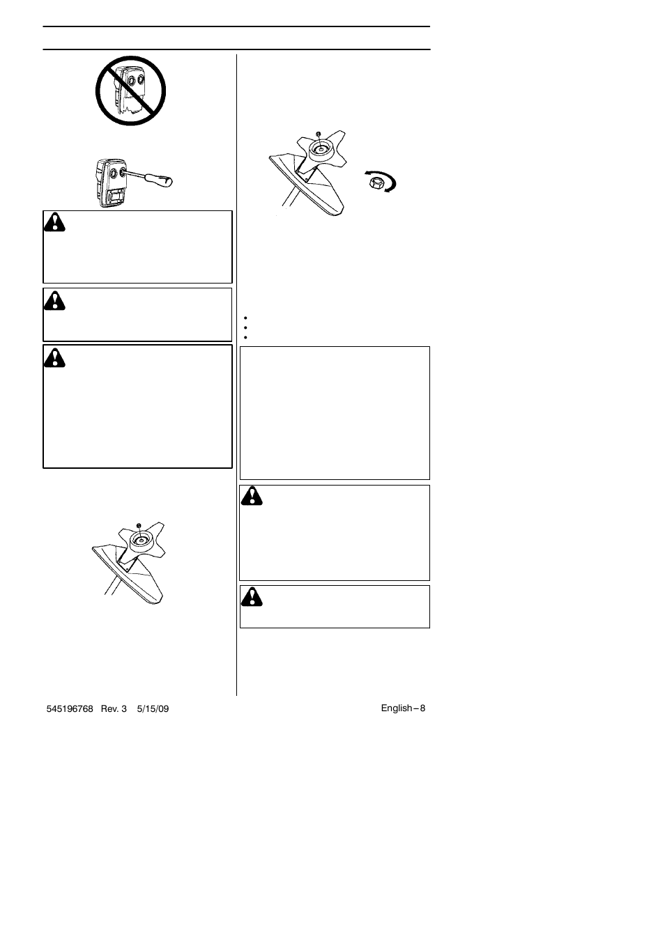 General safety precautions | Husqvarna 128R User Manual | Page 8 / 27