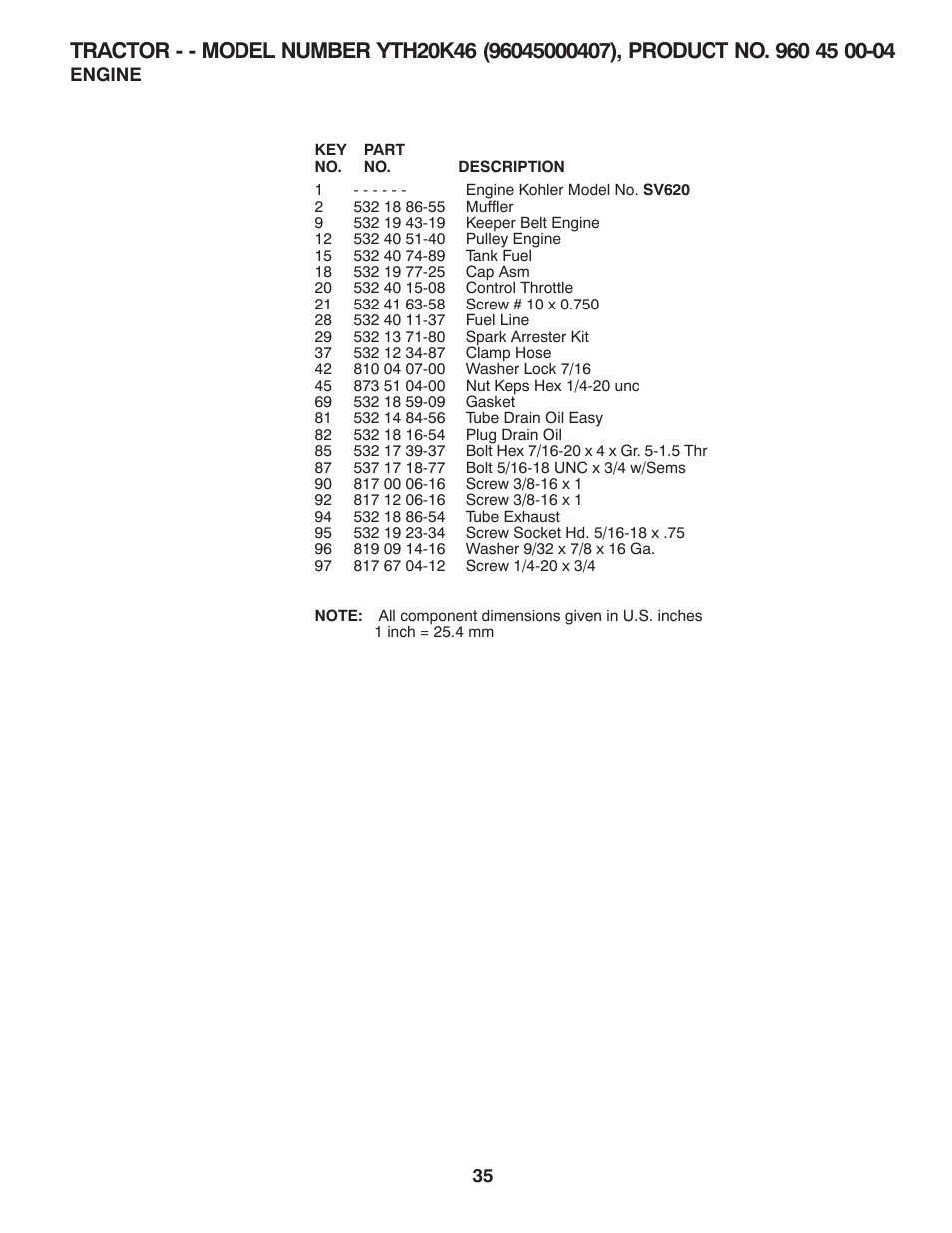 Husqvarna 96045000407 User Manual | Page 35 / 45
