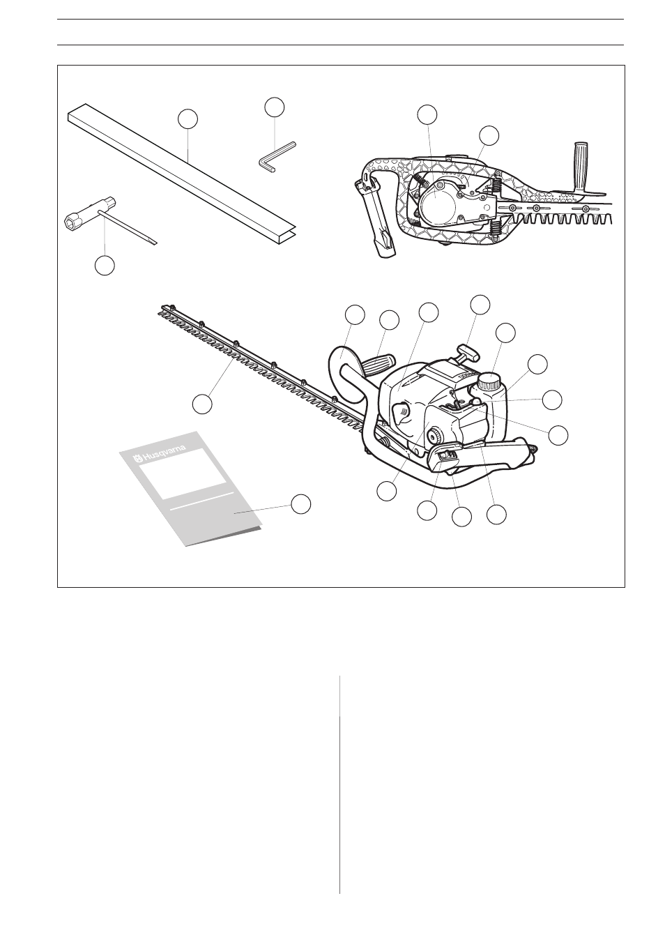 What is what, What is what on the hedge trimmer | Husqvarna 325HS75 User Manual | Page 11 / 23