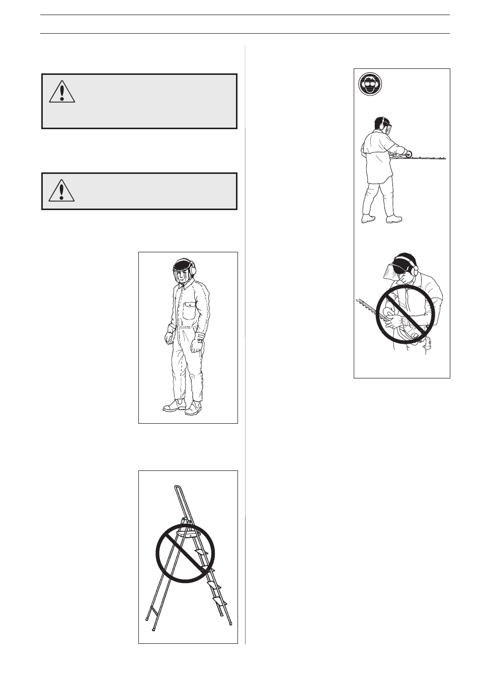 Safety instructions | Husqvarna 325HS75 User Manual | Page 9 / 23