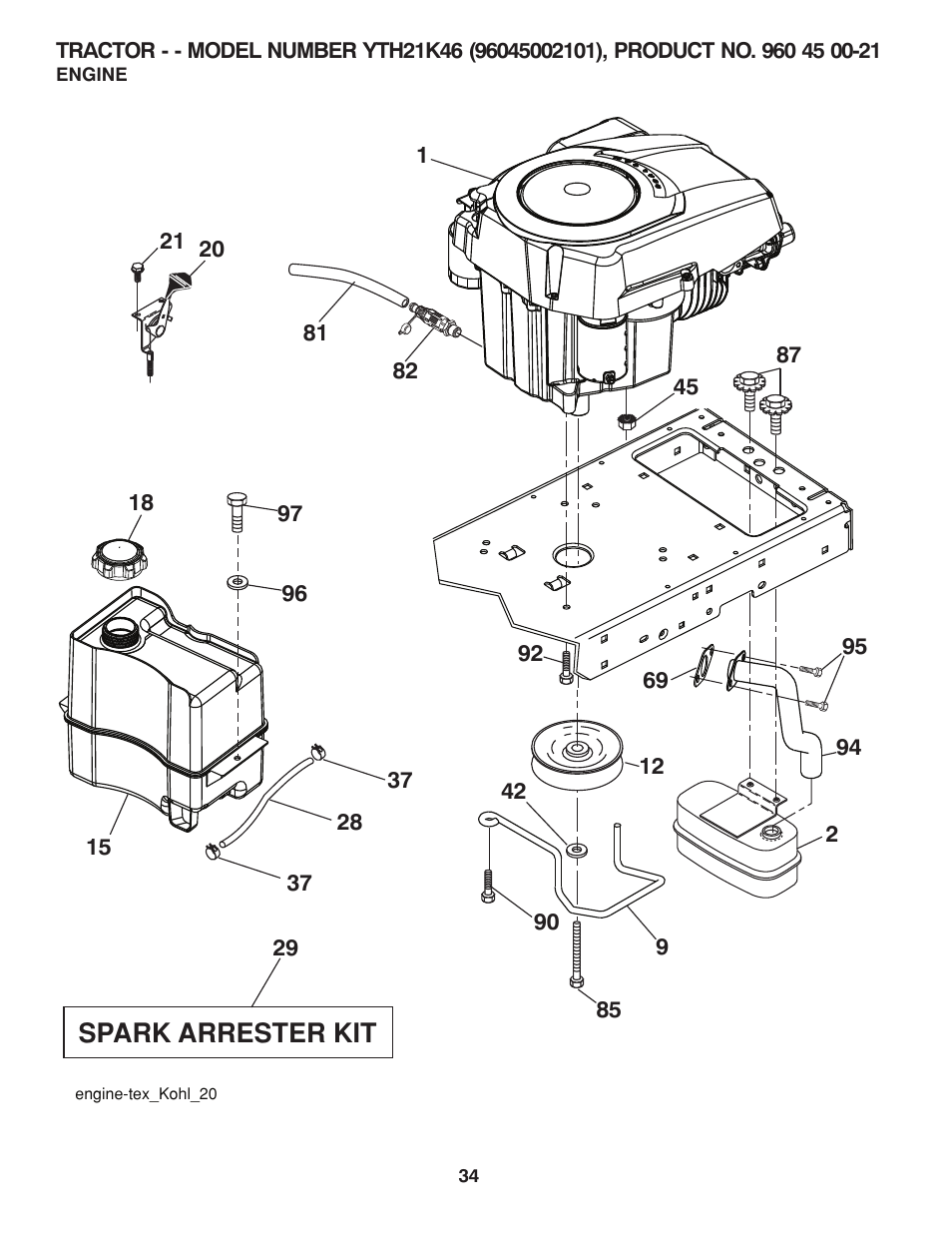 Engine | Husqvarna 532 43 70-40 User Manual | Page 34 / 44