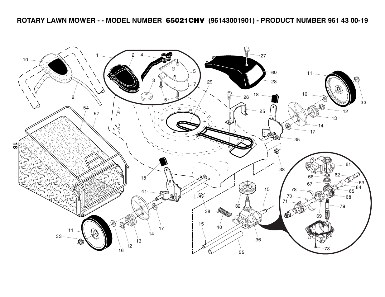 Husqvarna 65021CHV User Manual | Page 18 / 20