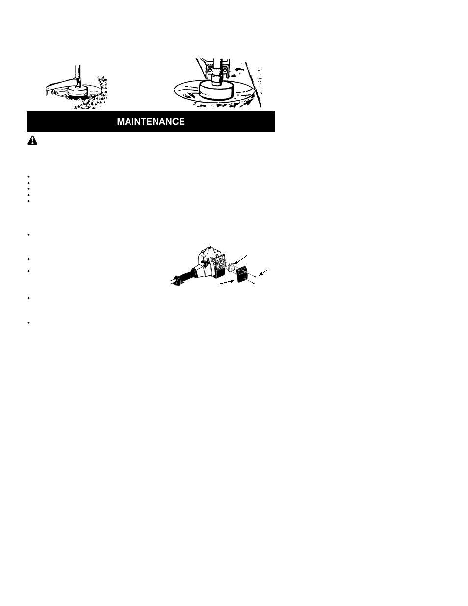 Maintenance | Husqvarna 24C User Manual | Page 7 / 12