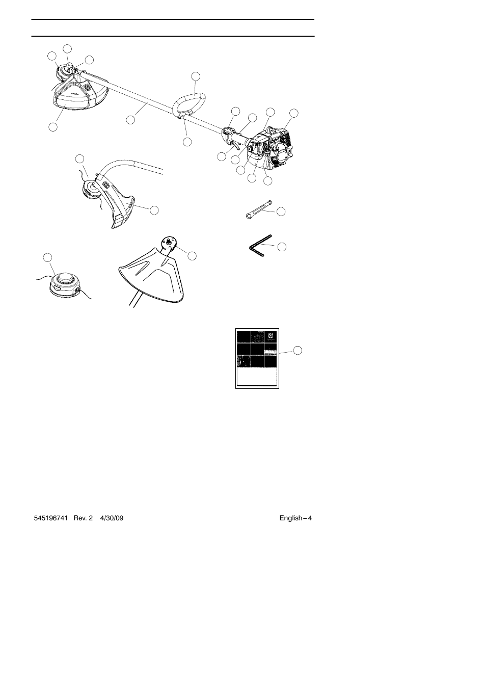 What is what | Husqvarna 128L User Manual | Page 4 / 22