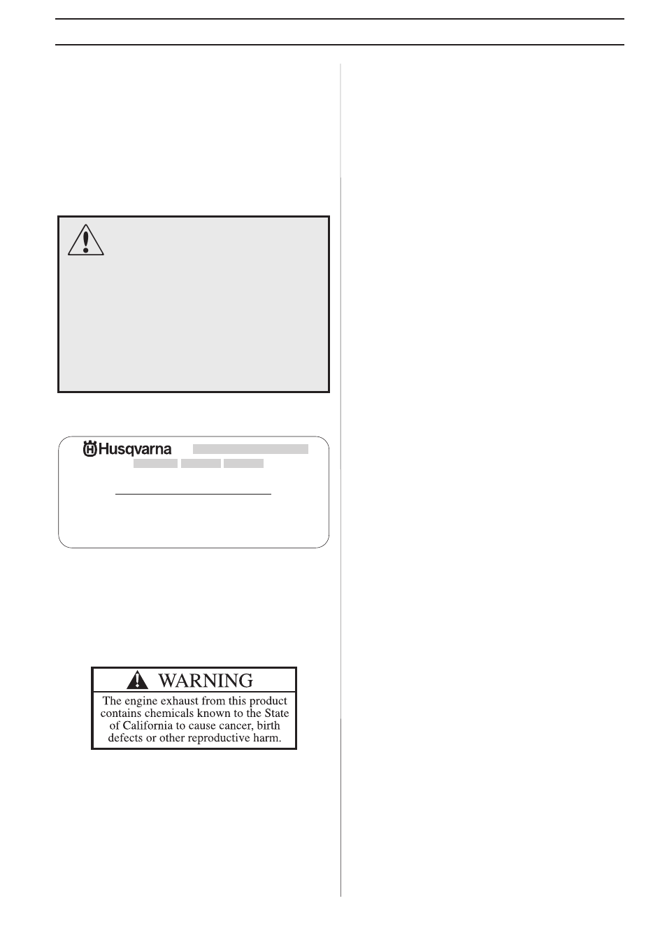 Husqvarna 227RJ User Manual | Page 3 / 36