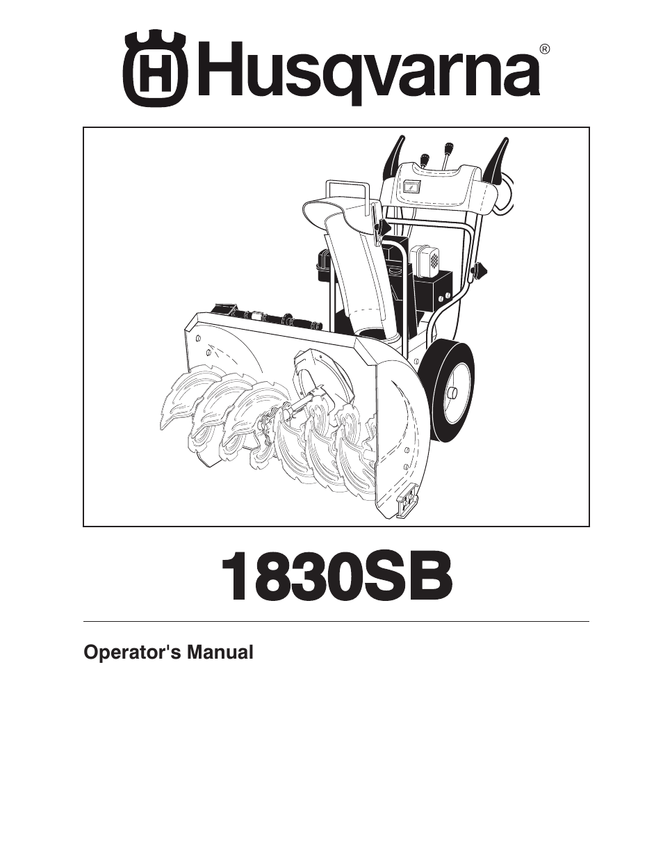 Husqvarna 96193006500 User Manual | 24 pages