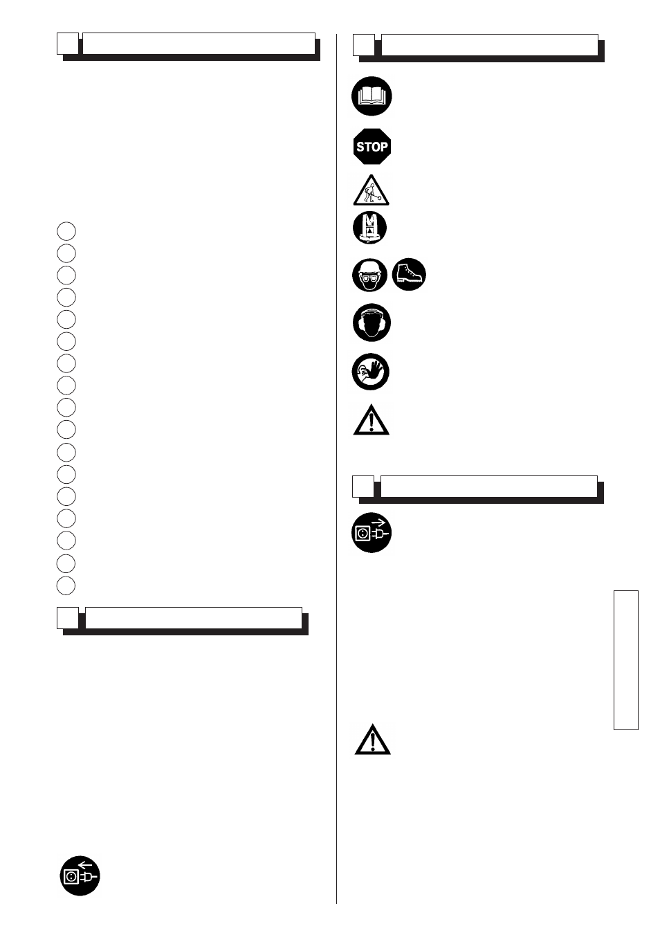 Italiano | Husqvarna TS 66 R User Manual | Page 17 / 62