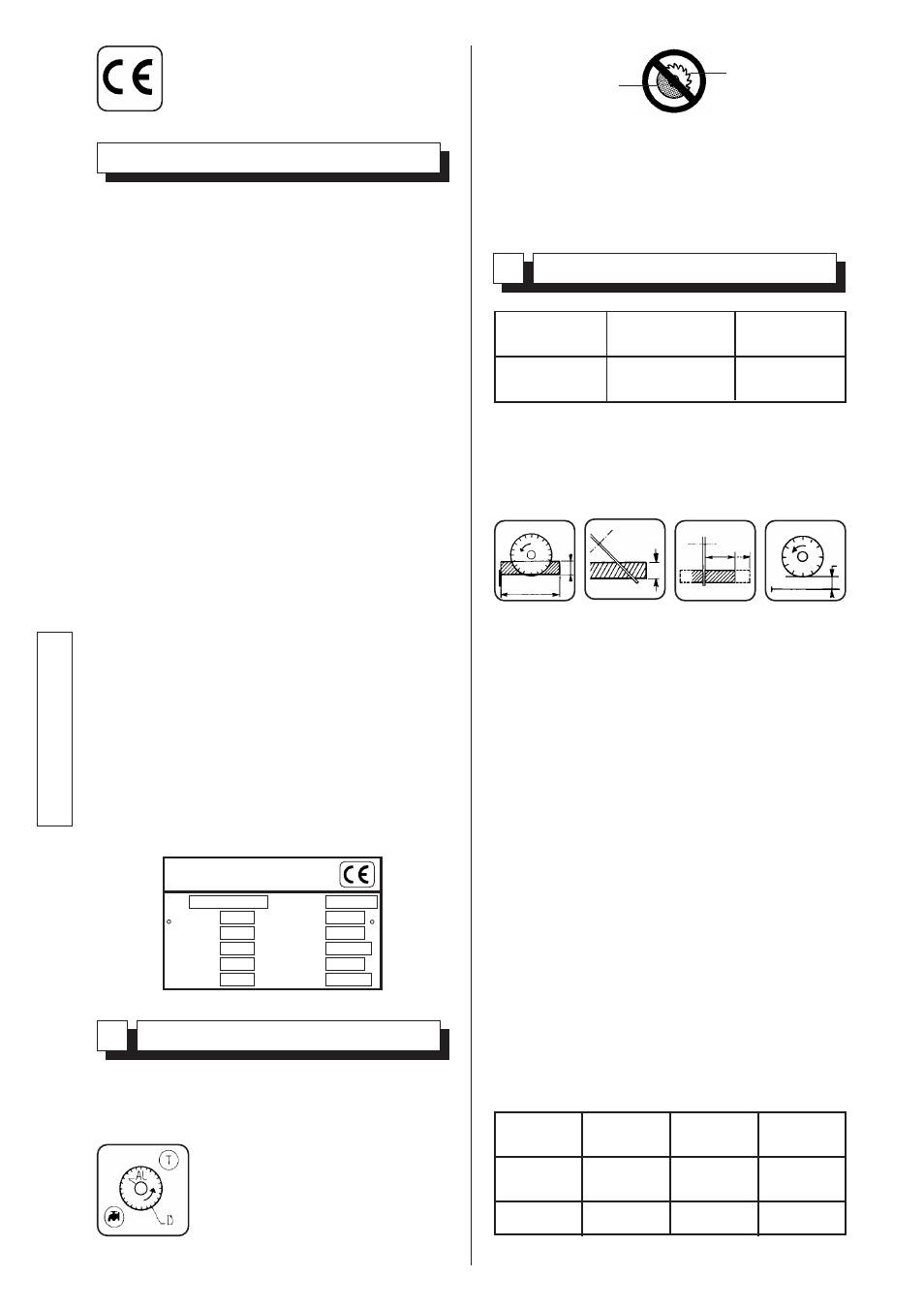 Español, 1empleo, 2características técnicas | Consignas particulares, Utilización : corte de gres, loza, cerámica, etc, Long 2 m, Placa de caracteristicas | Husqvarna TS 66 R User Manual | Page 22 / 62