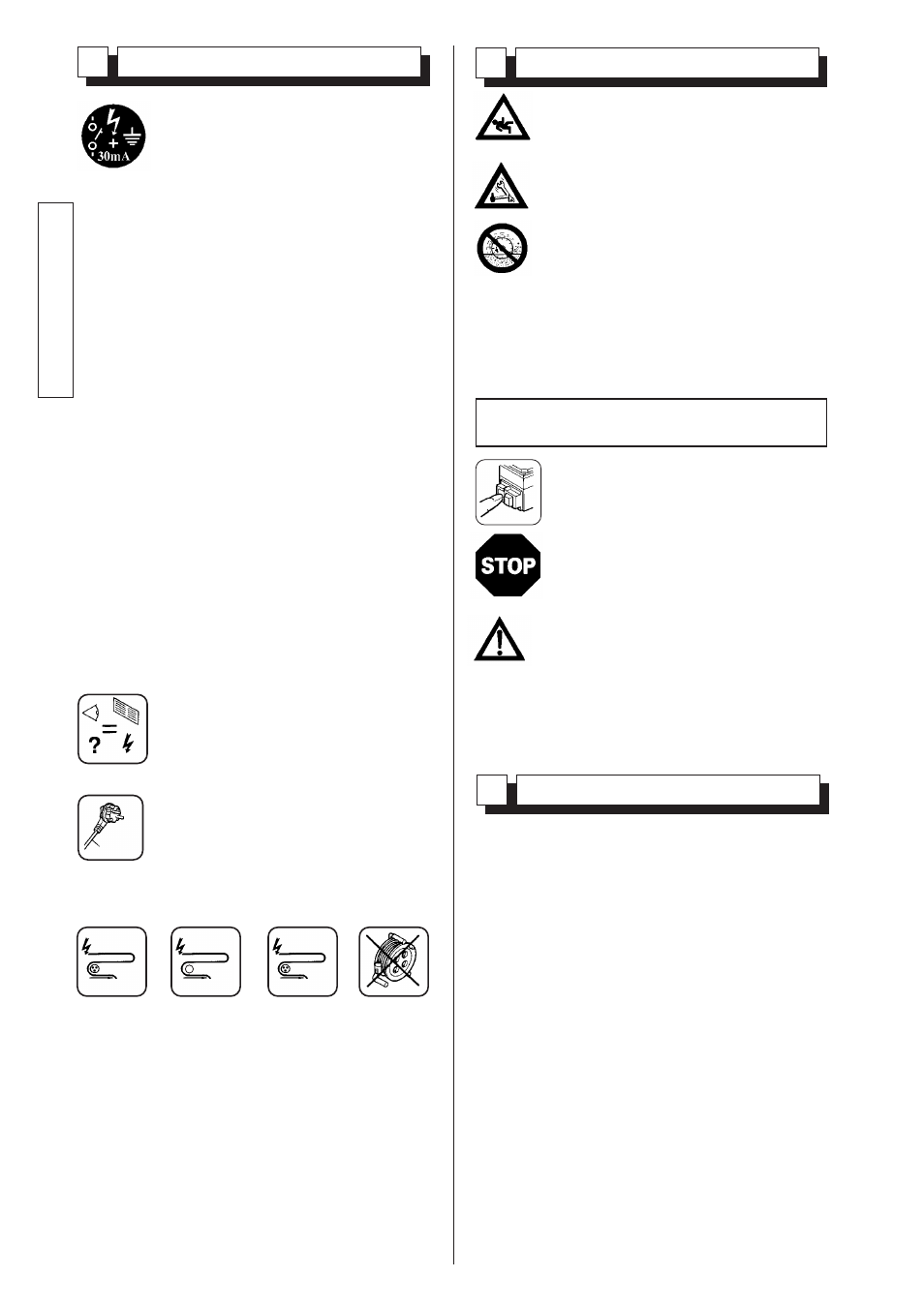 Nederlands, 7elektrische aansluiting, 8ingebruikneming | 9snijmethode | Husqvarna TS 66 R User Manual | Page 42 / 62