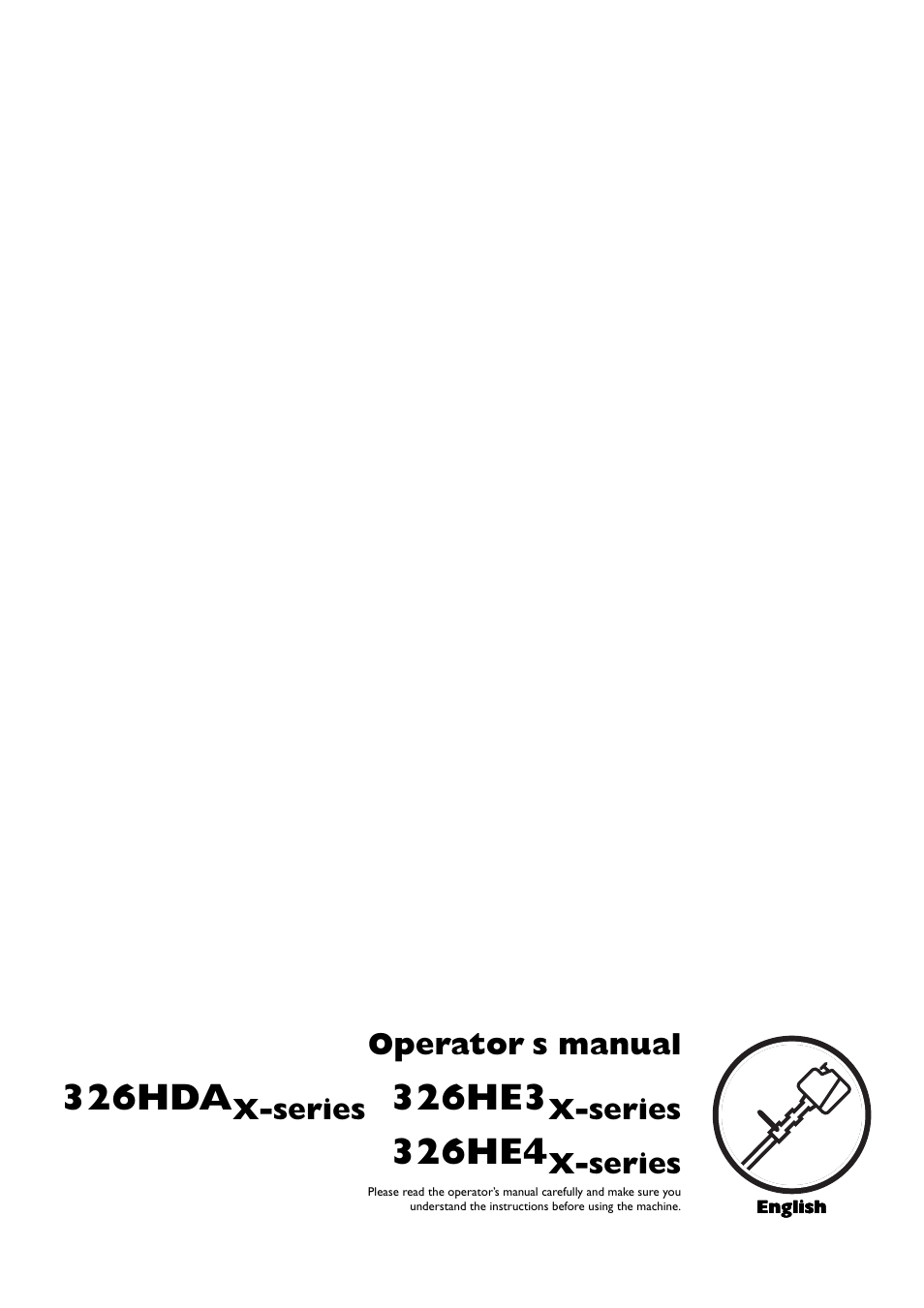Husqvarna 326HDA User Manual | 24 pages