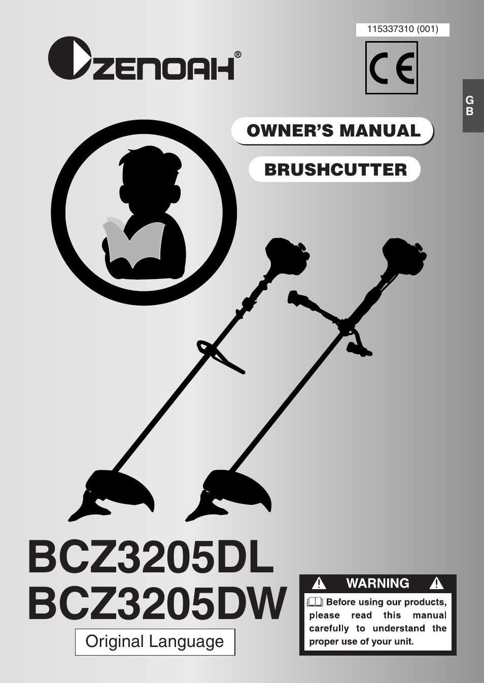 Husqvarna BCZ3205DL User Manual | 18 pages