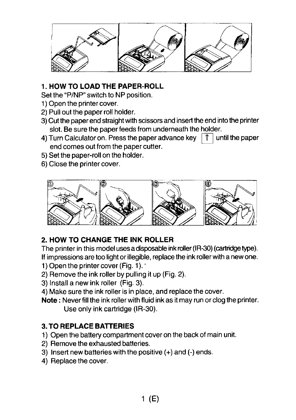 CITIZEN CX-77BIII User Manual | Page 2 / 61