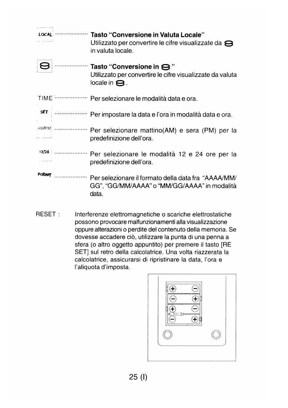 25 (i) | CITIZEN CX-77BIII User Manual | Page 26 / 61