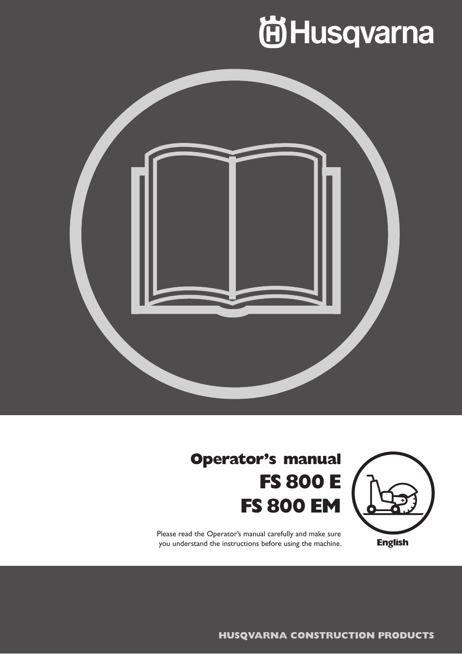 Husqvarna FS 800 EM User Manual | 15 pages