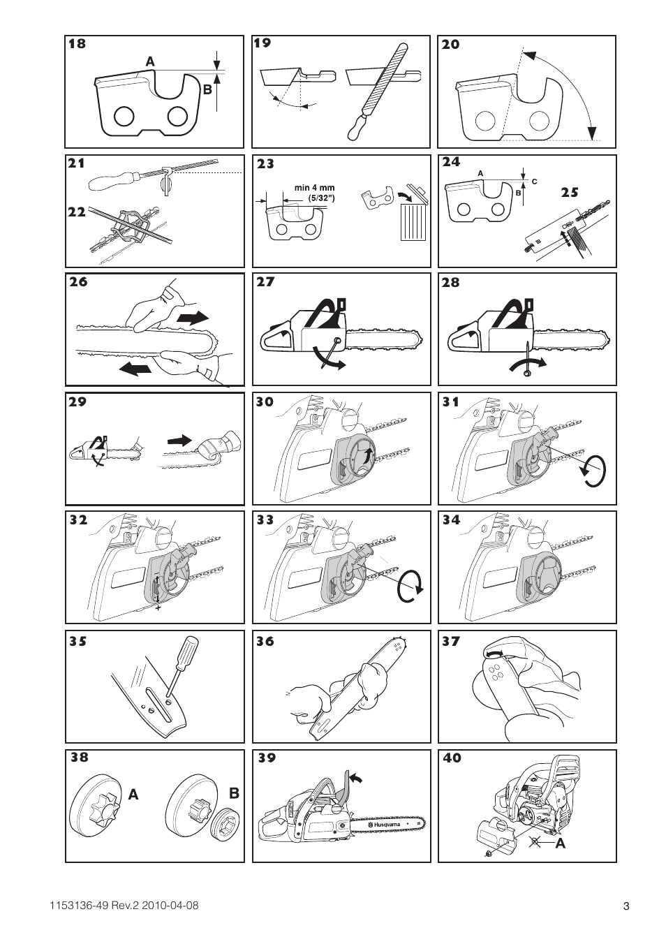 Husqvarna 1153136-49 User Manual | Page 3 / 100