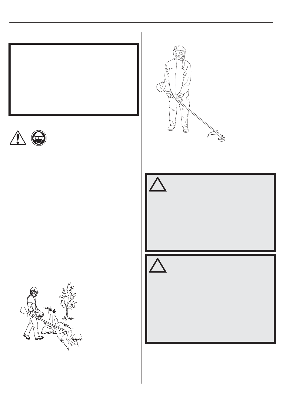 General working instructions, Basic safety rules, Working techniques | Husqvarna 335LX User Manual | Page 16 / 36