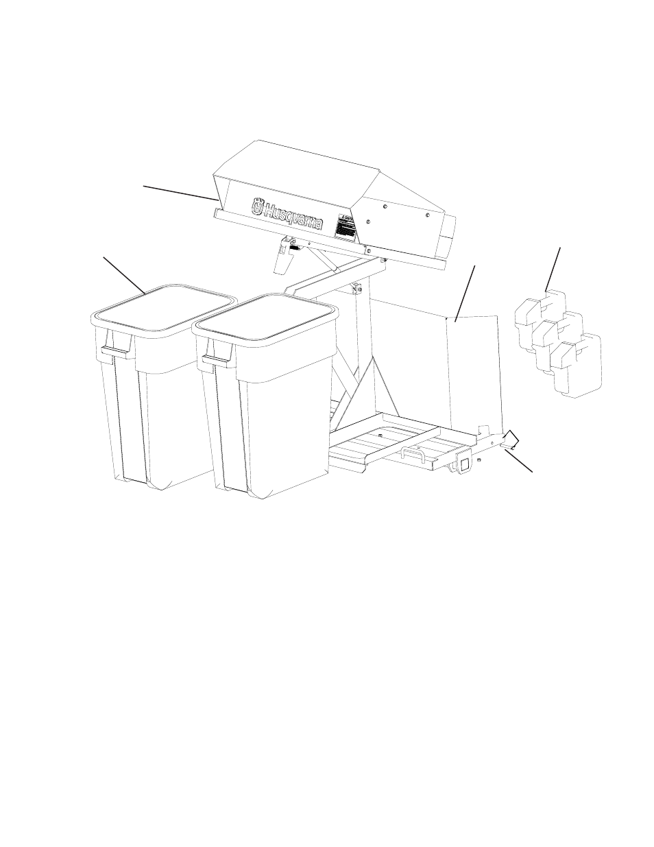 Repair parts, Main assembly, Replacement parts | Husqvarna 540200800 User Manual | Page 17 / 30