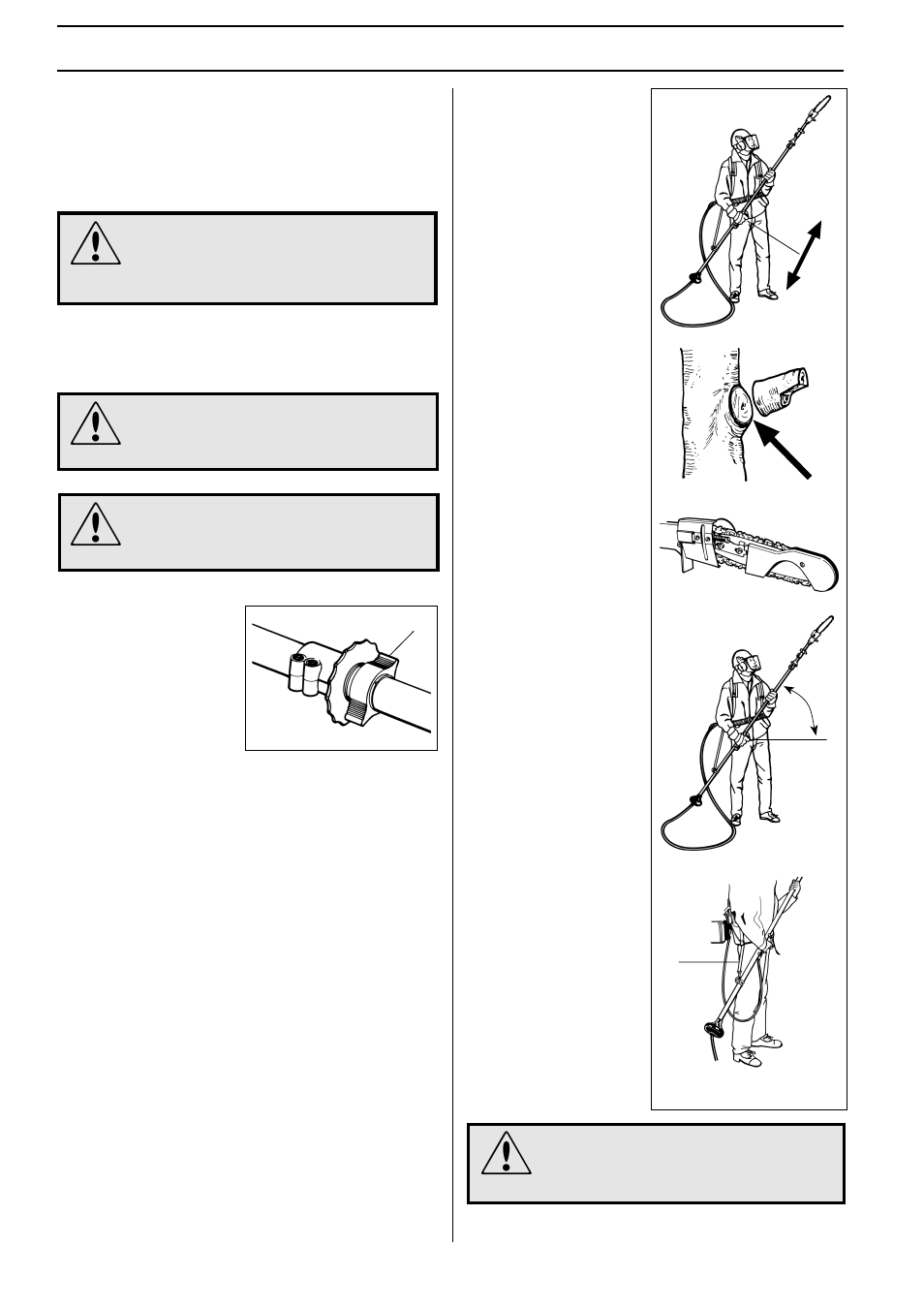 Safety instructions | Husqvarna 250PS User Manual | Page 14 / 28