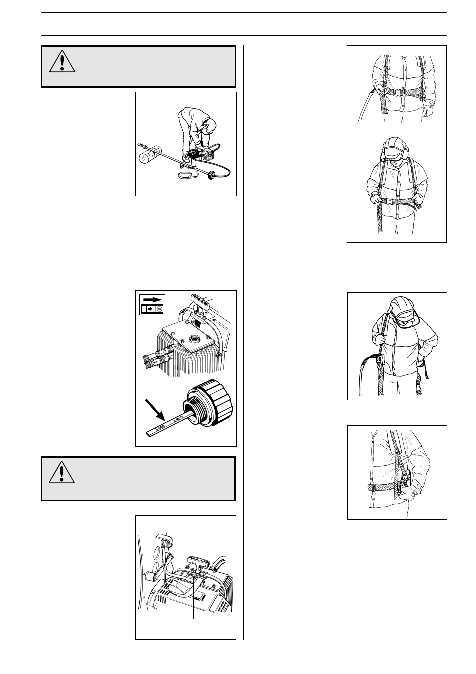 Start and stop | Husqvarna 250PS User Manual | Page 19 / 28