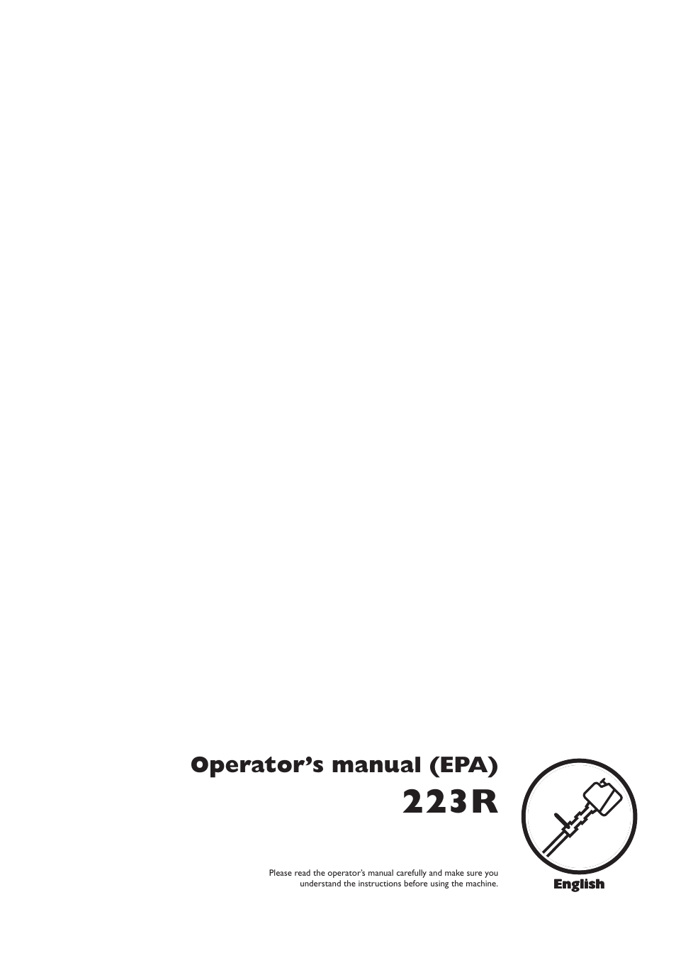 Husqvarna 223R User Manual | 32 pages