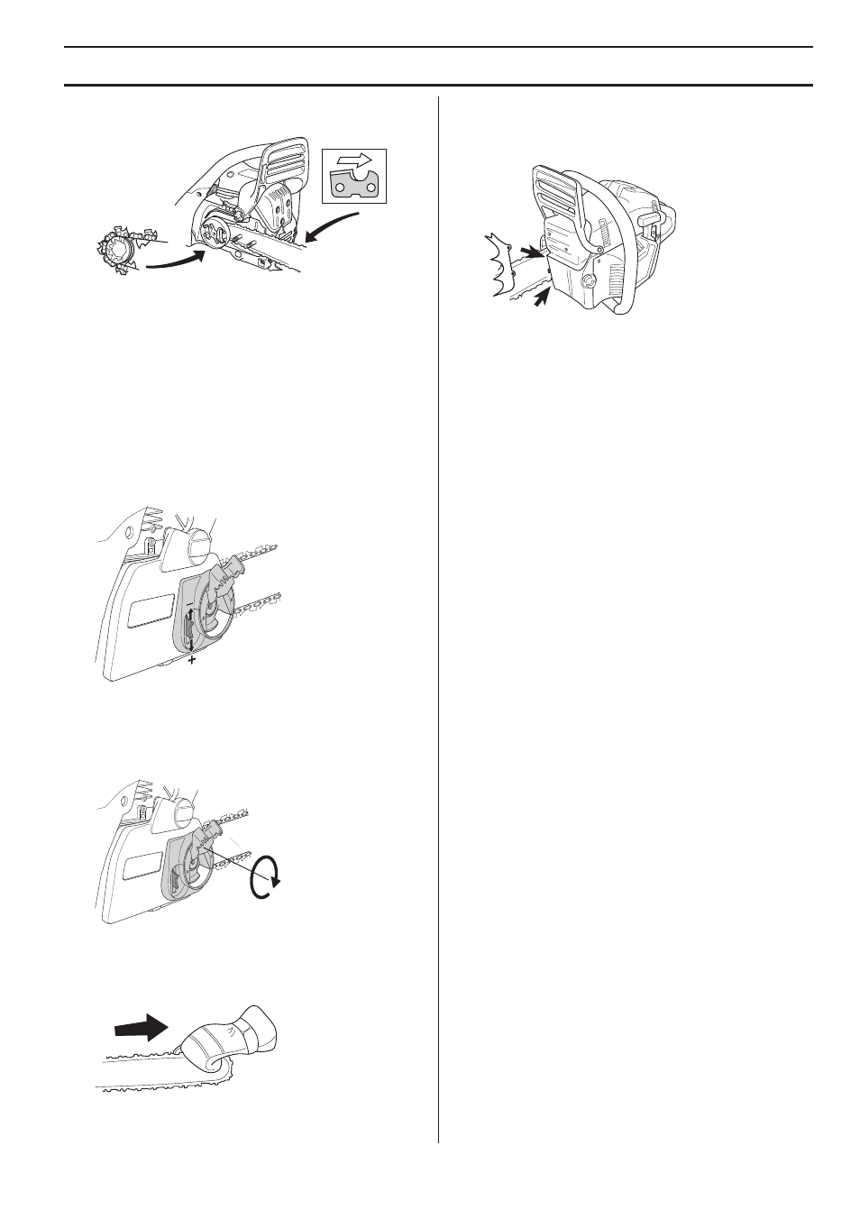 Montaje del apoyo de corteza, Montaje | Husqvarna 455e Rancher User Manual | Page 107 / 140