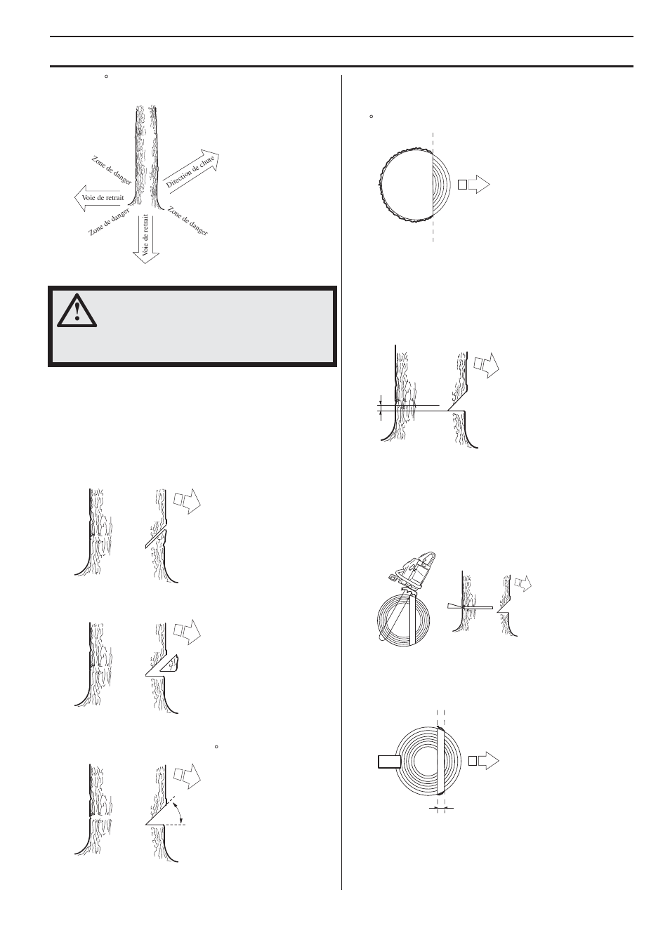 Tecnica de trabajo | Husqvarna 455e Rancher User Manual | Page 117 / 140