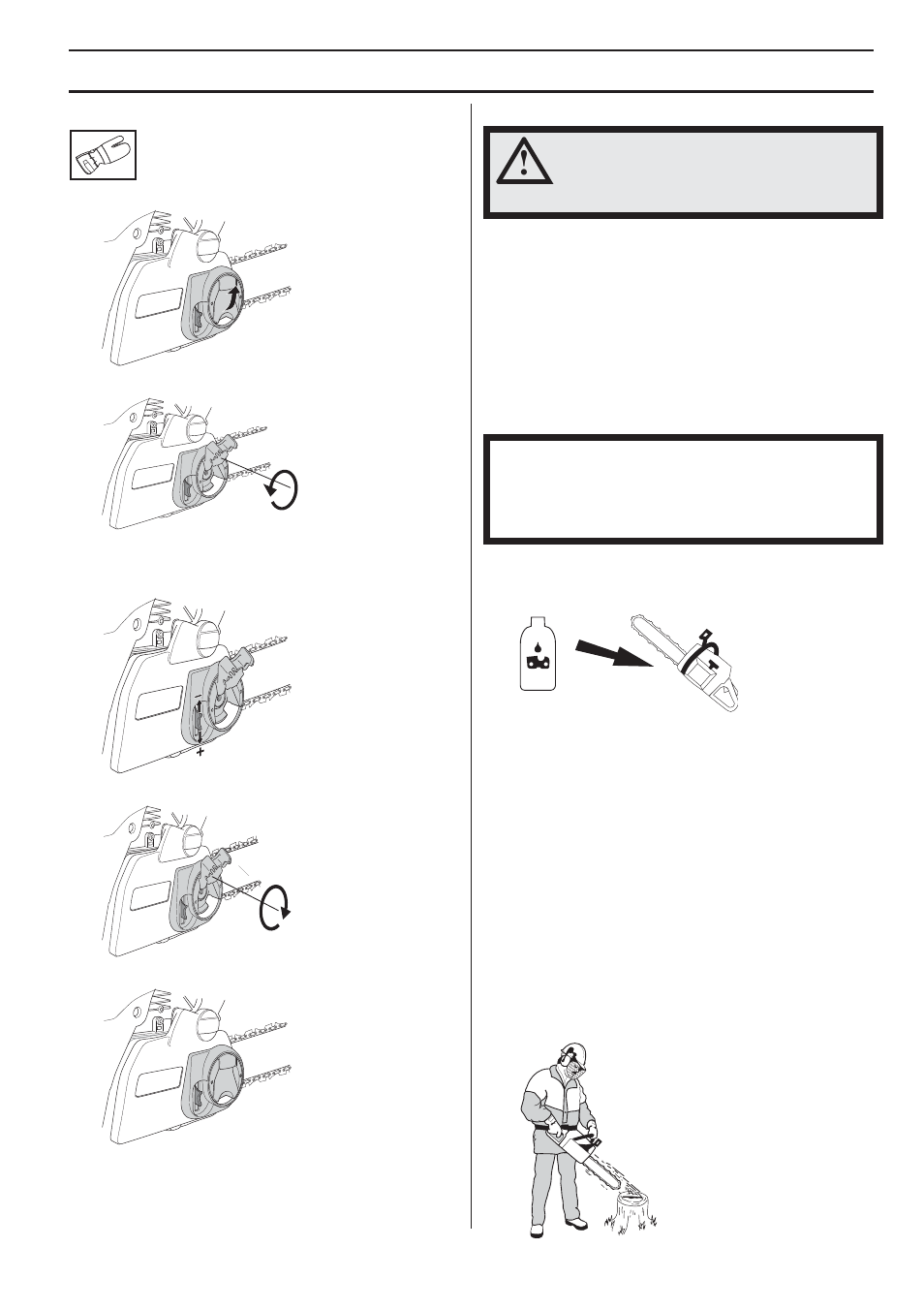 Lubricating cutting equipment, General safety precautions | Husqvarna 455e Rancher User Manual | Page 15 / 140