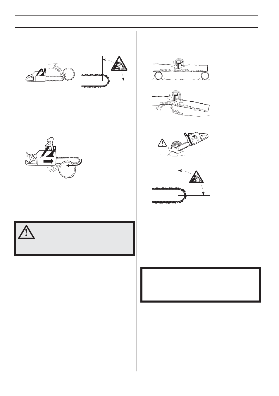Basic cutting technique, Working techniques | Husqvarna 455e Rancher User Manual | Page 26 / 140