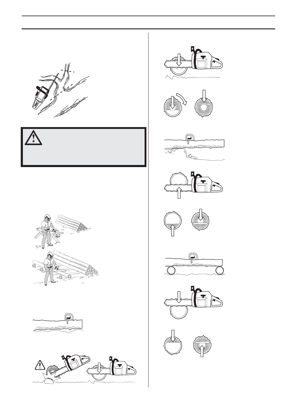 Working techniques | Husqvarna 455e Rancher User Manual | Page 27 / 140