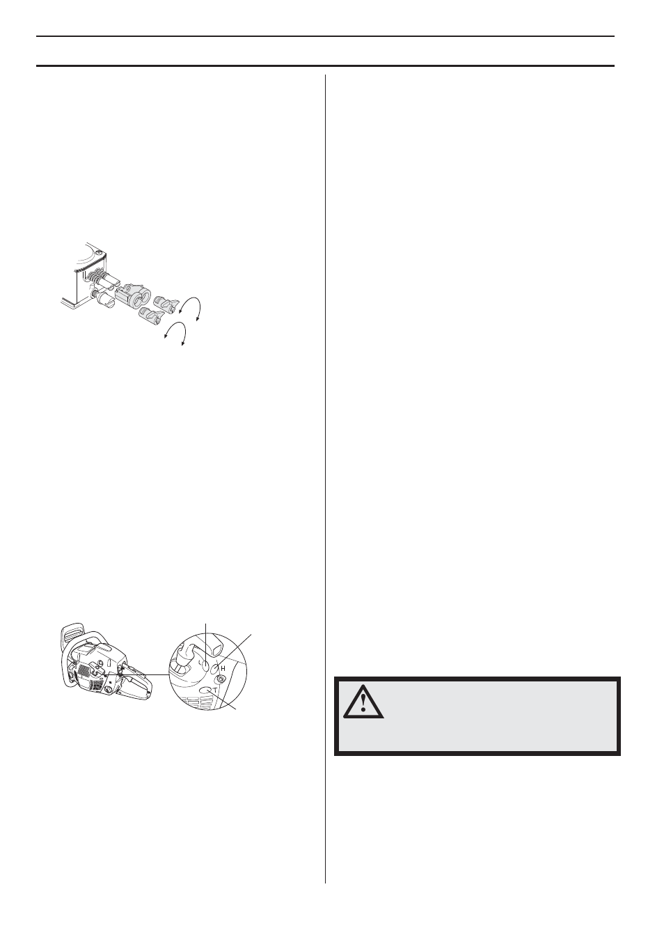 General, Carburetor adjustment, Function | Basic settings and running in, Fine adjustment, Conditions, Low speed jet l, Fine adjustment of the idling speed t, High speed jet h, Maintenance | Husqvarna 455e Rancher User Manual | Page 32 / 140
