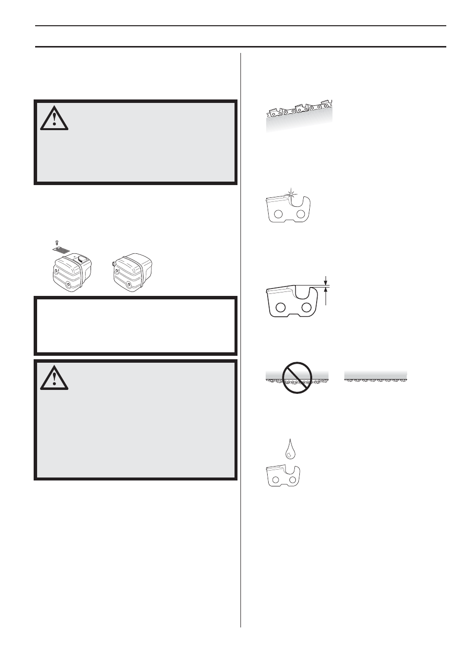 Silencieux, Équipement de coupe, Règles élémentaires | Instructions générales de sécurité | Husqvarna 455e Rancher User Manual | Page 55 / 140