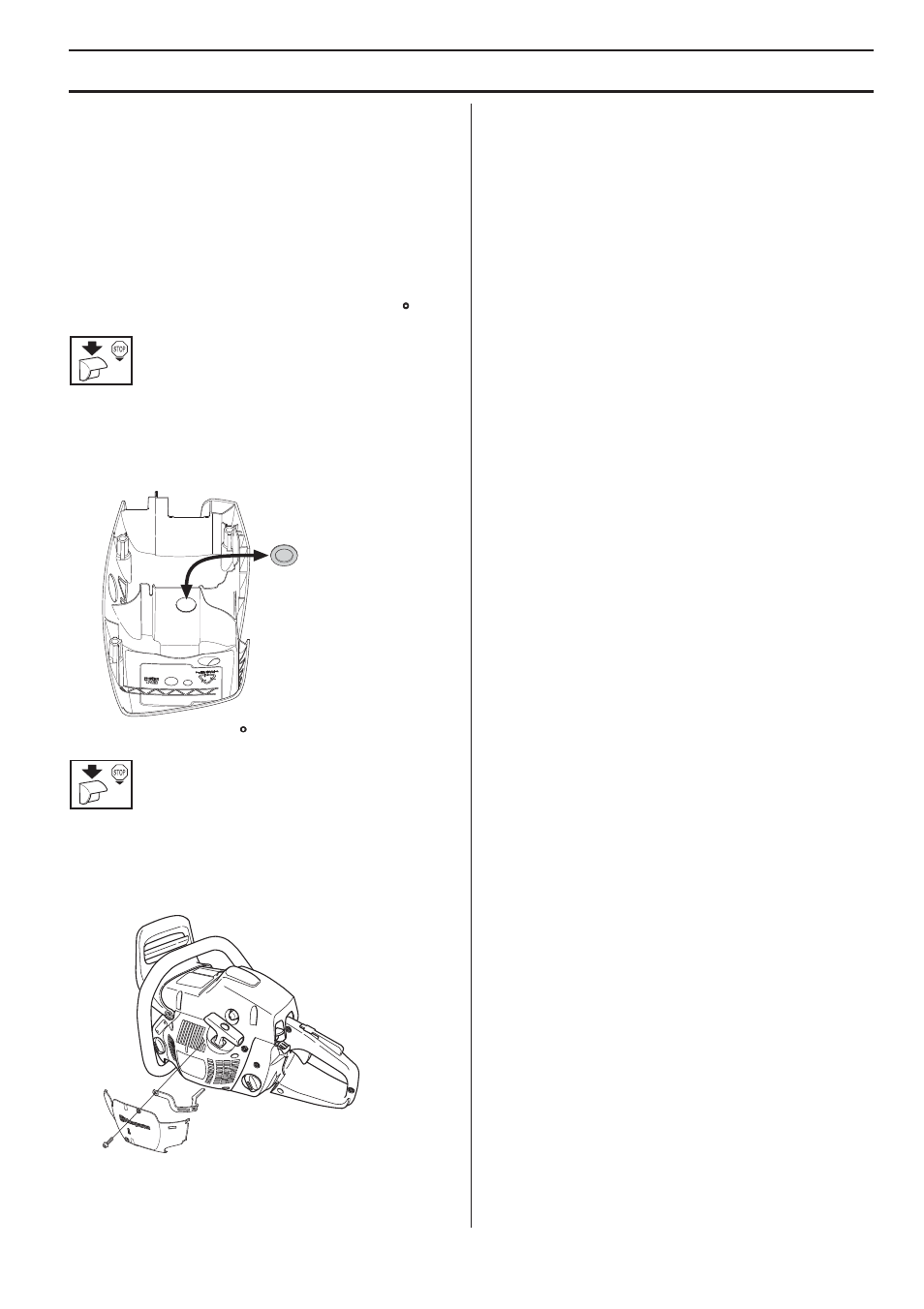 Utilisation hivernale, Température inférieure ou égale à 0°c, Température de -5°c ou moins | Entretien | Husqvarna 455e Rancher User Manual | Page 83 / 140