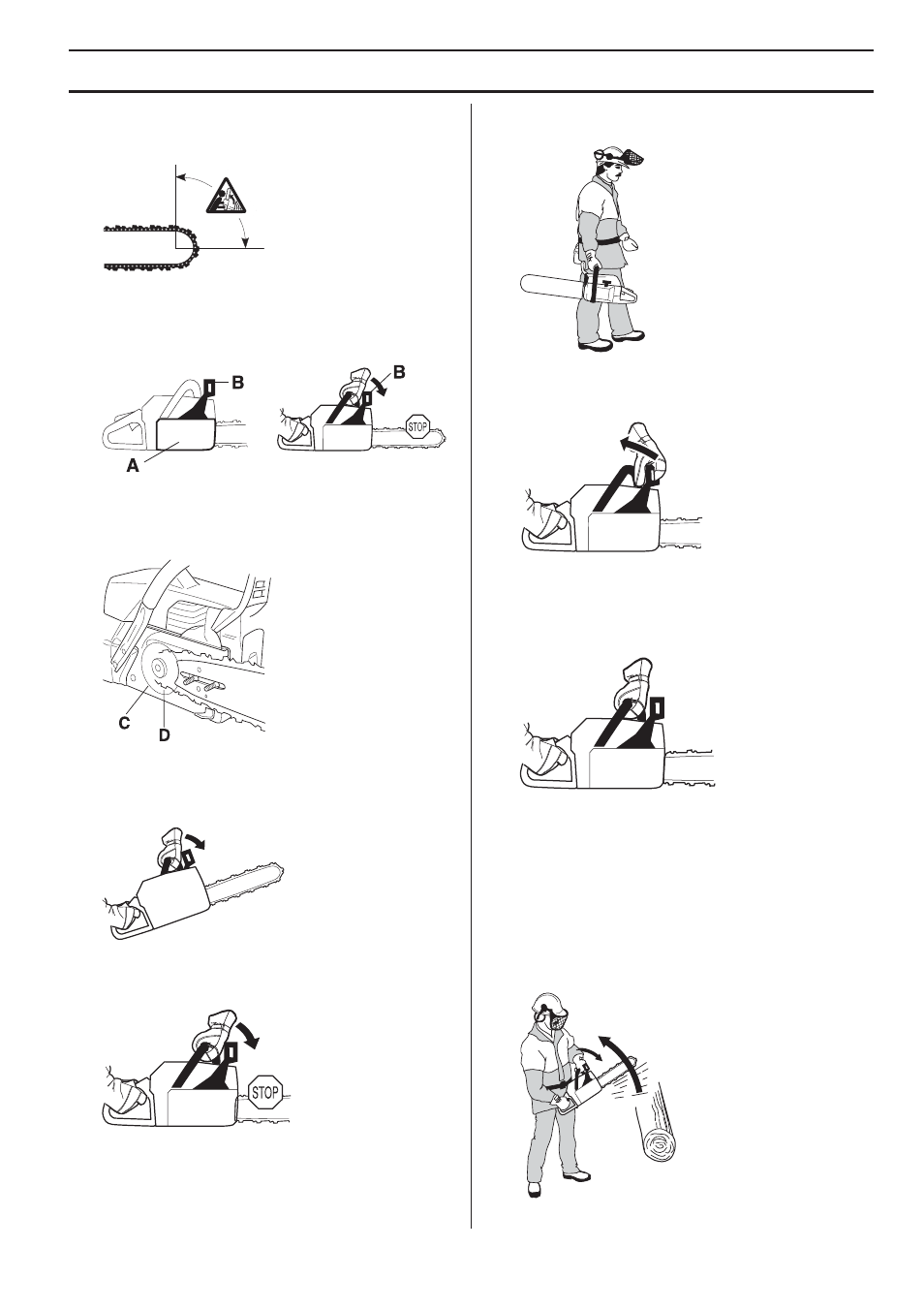 Instrucciones generales de seguridad | Husqvarna 455e Rancher User Manual | Page 97 / 140