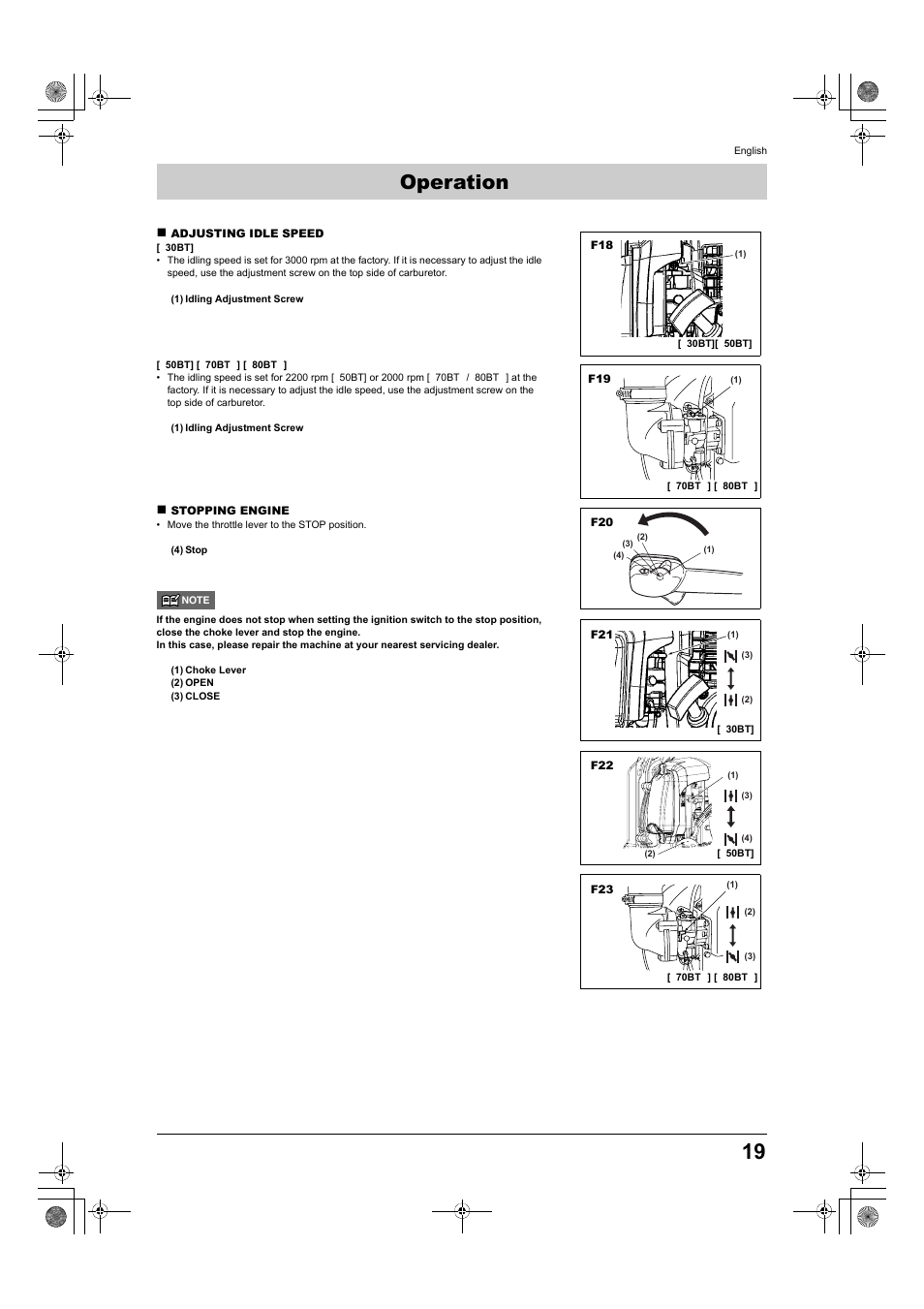 Operation | Husqvarna 370BTS User Manual | Page 19 / 22