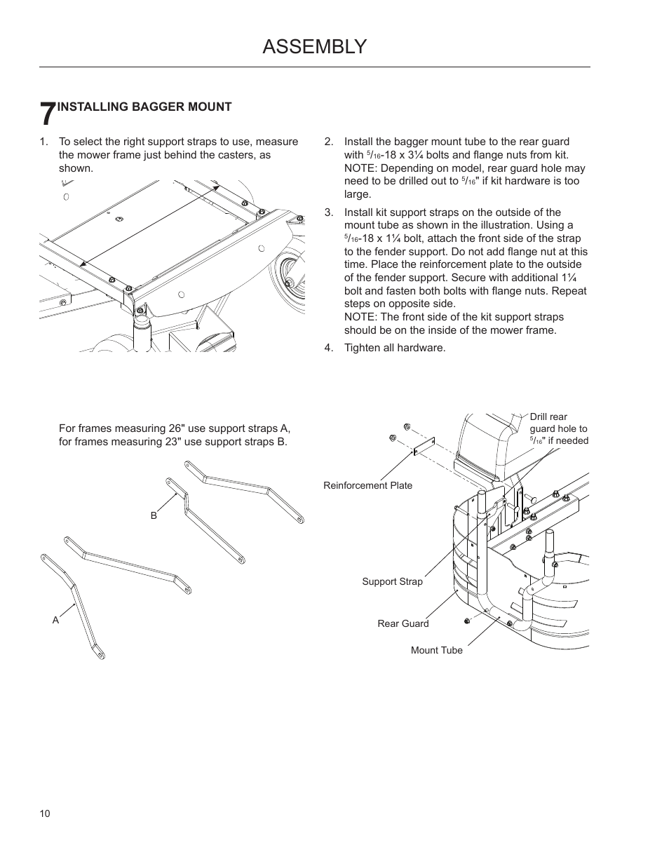 Assembly | Husqvarna Grass Catcher 2345 XLS User Manual | Page 9 / 21