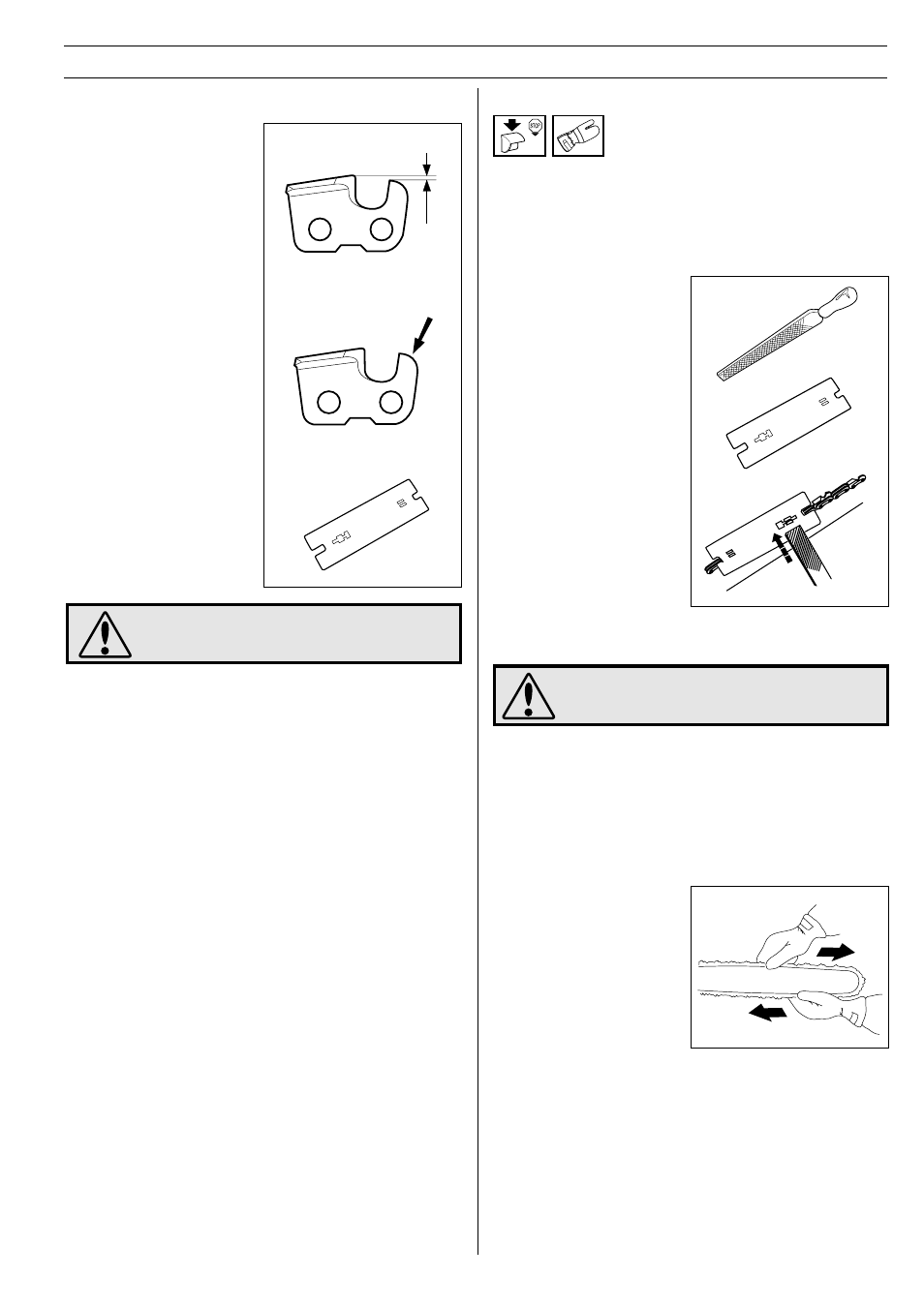 Safety instructions, 3 tensioning the chain | Husqvarna 355 User Manual | Page 13 / 36