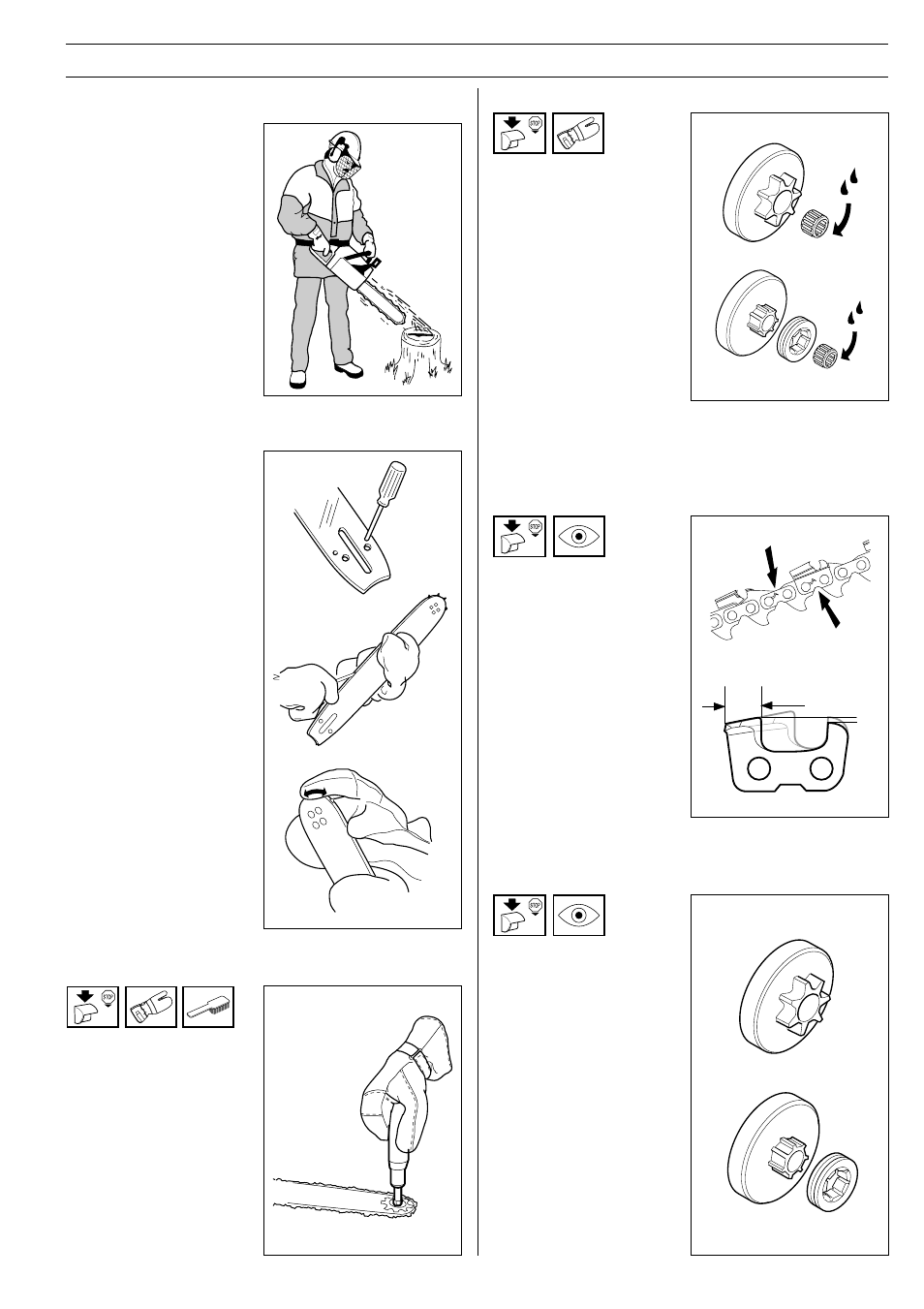 Safety instructions | Husqvarna 355 User Manual | Page 15 / 36